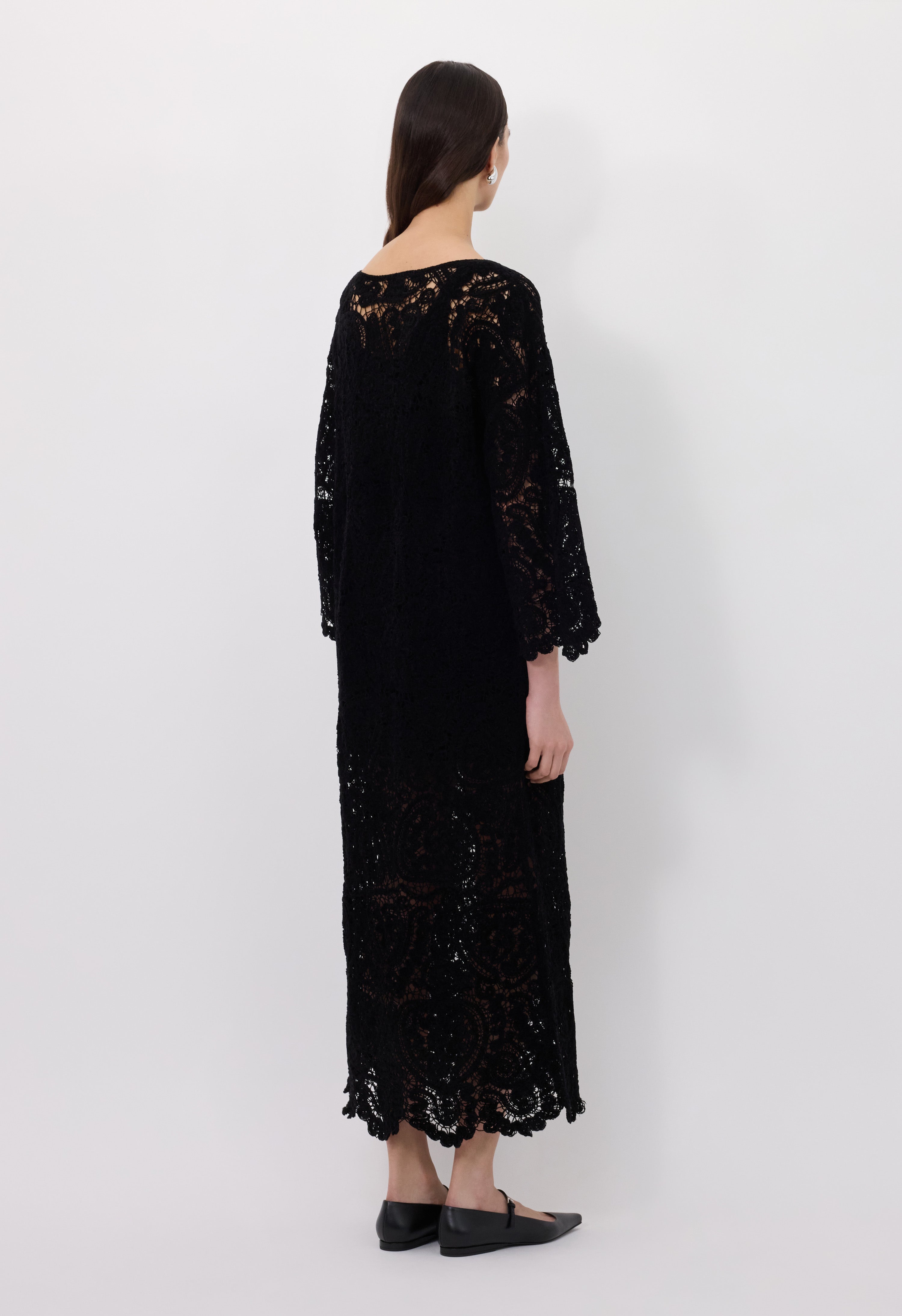 CIKO Velvet silk knit dress