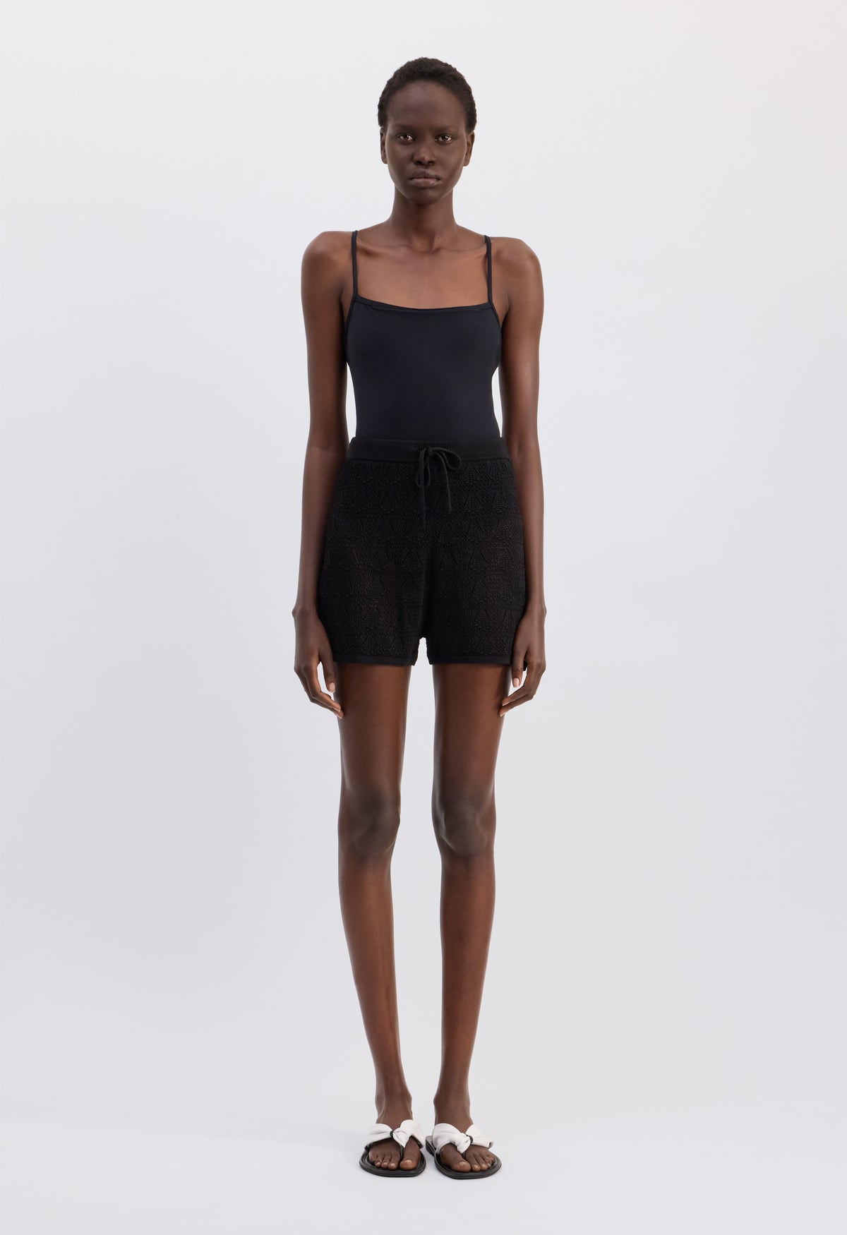 CORTES Drawstring shorts