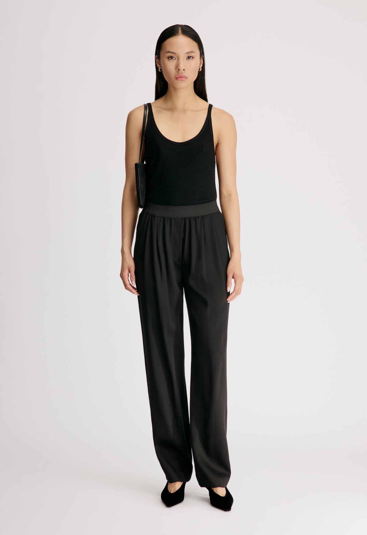 DAN Pantalon taille élastique