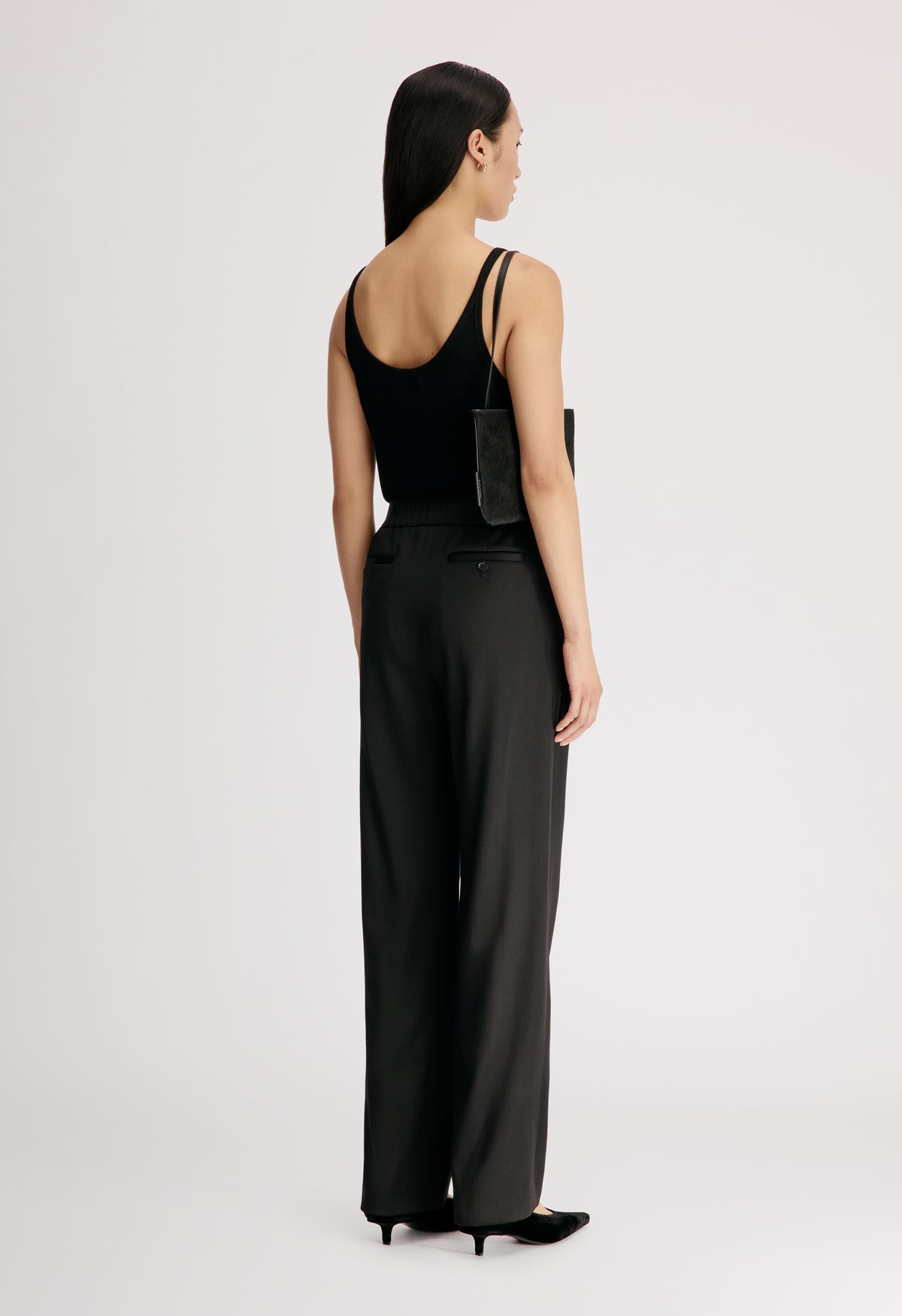 DAN Pantalon taille élastique