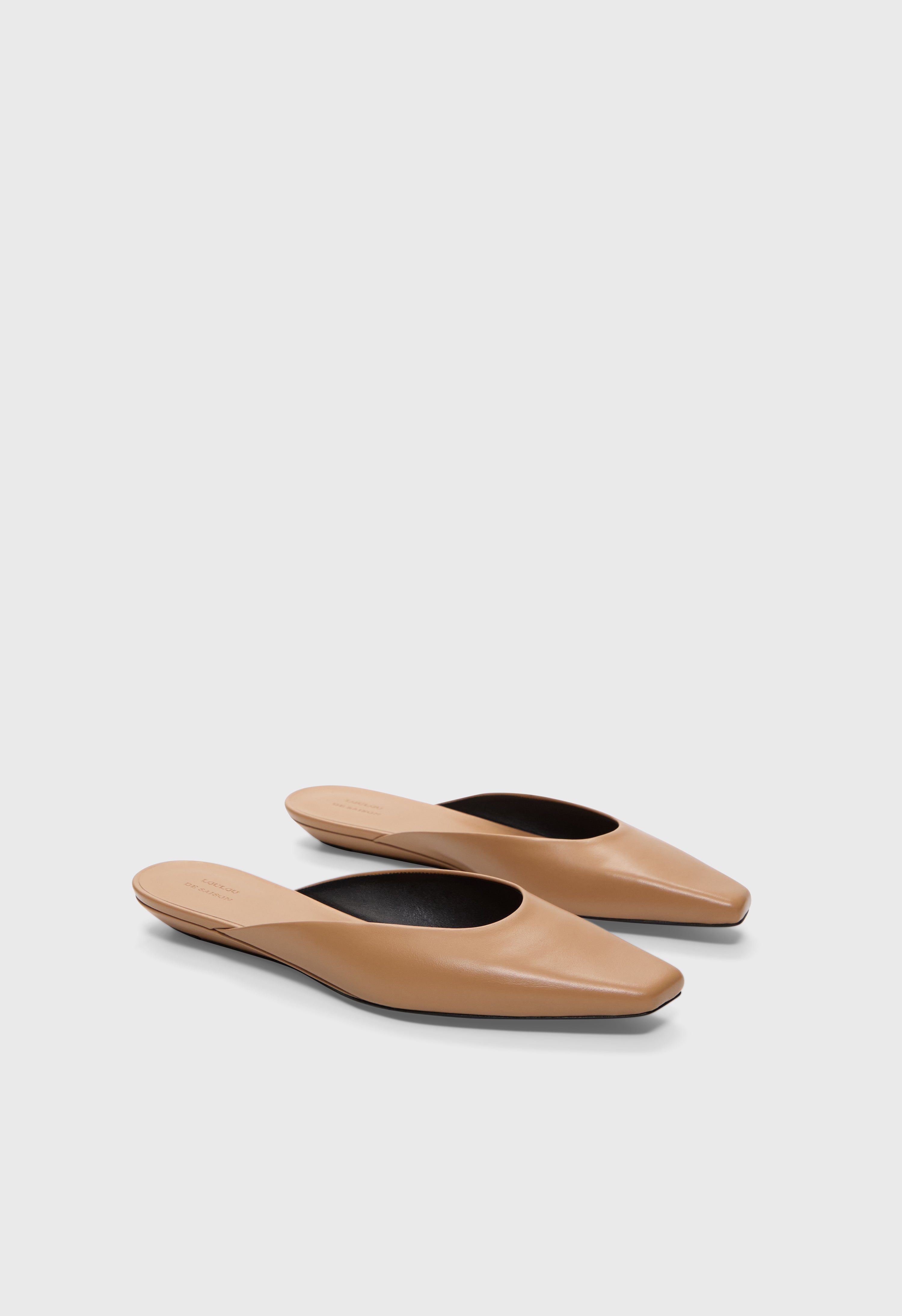 DIANE Calf leather mules