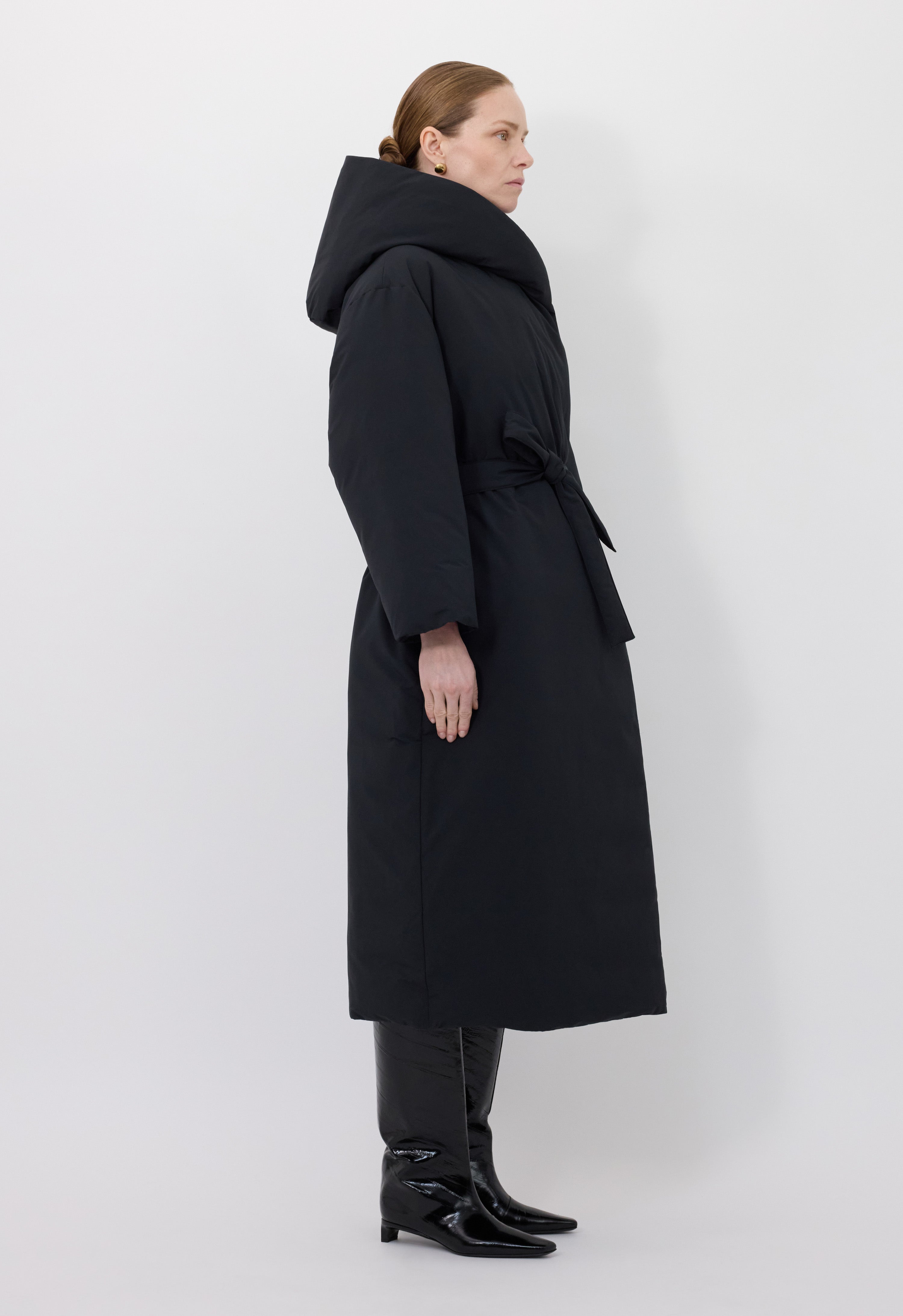 DORIS LDS Long quilted coat