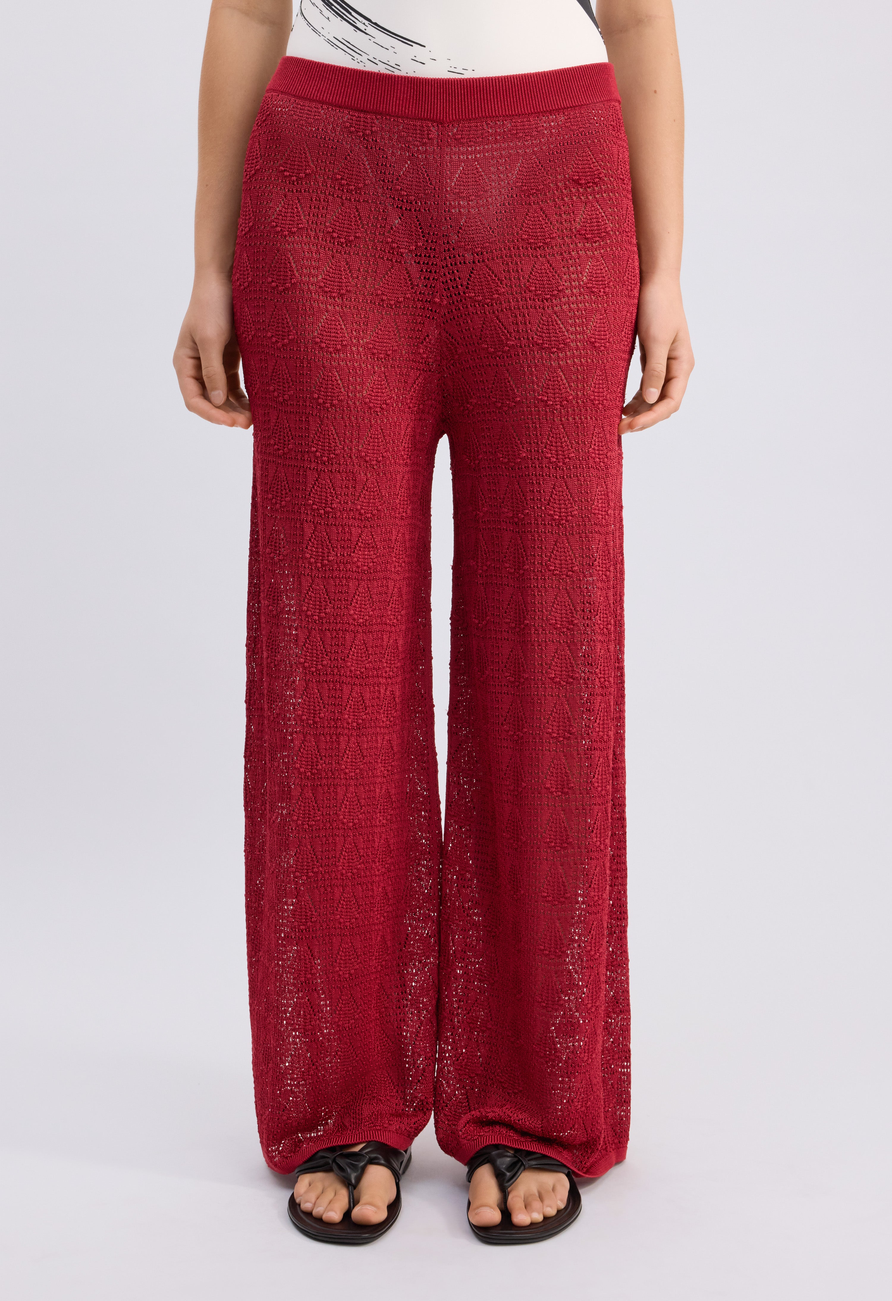 EGEO Elasticated waist trousers