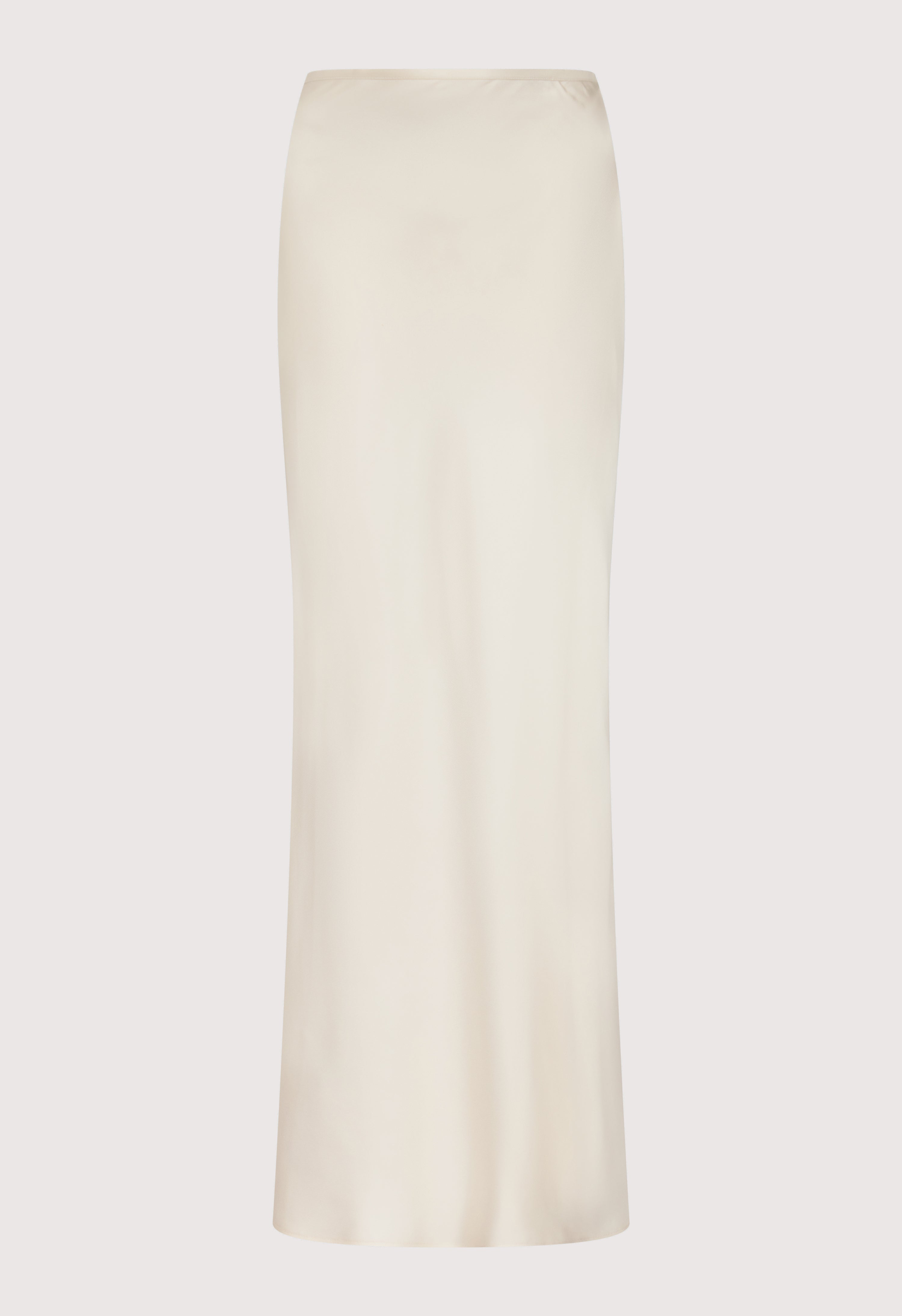 ELI Silk twill maxi skirt
