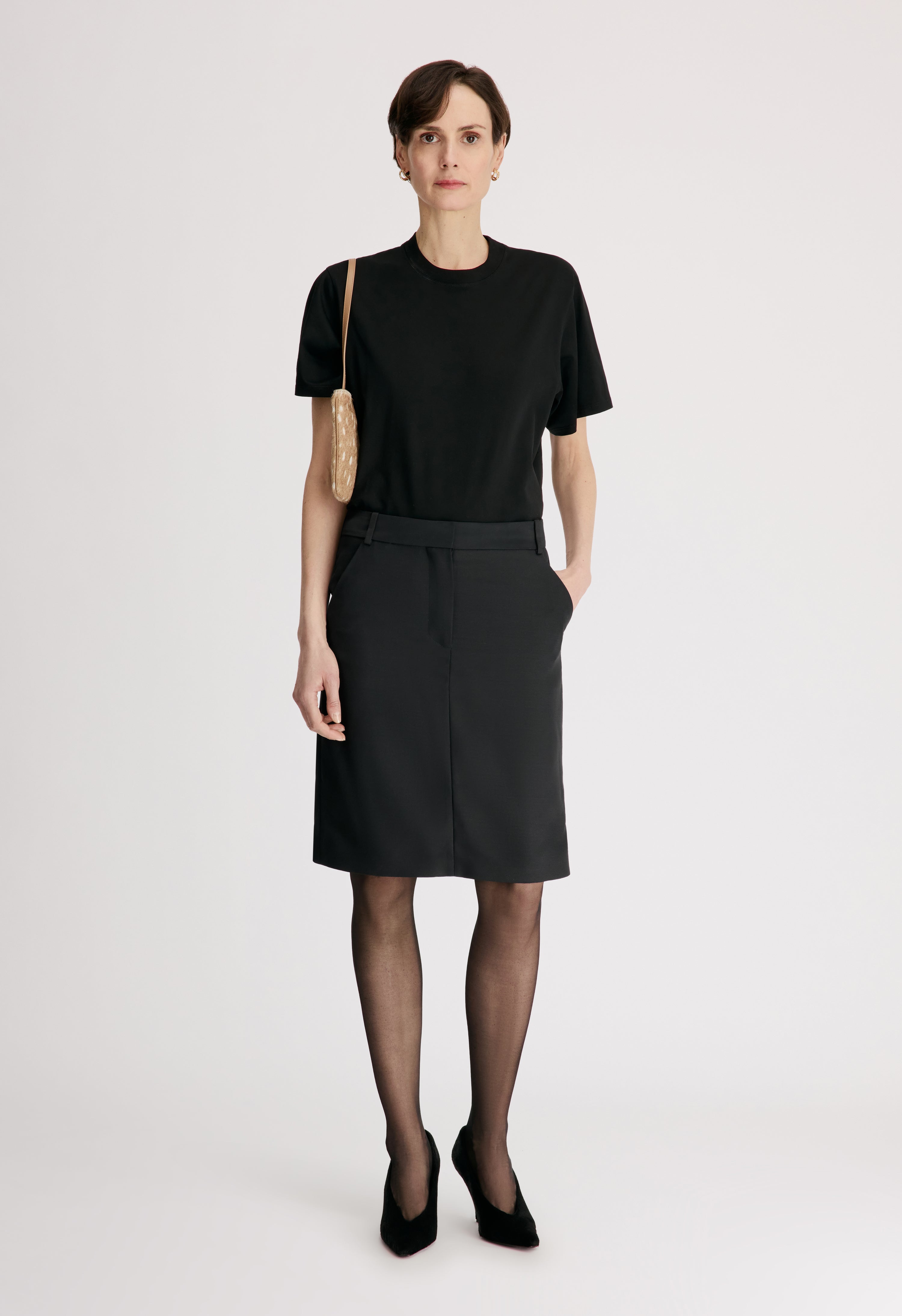 ELSIE Straight skirt