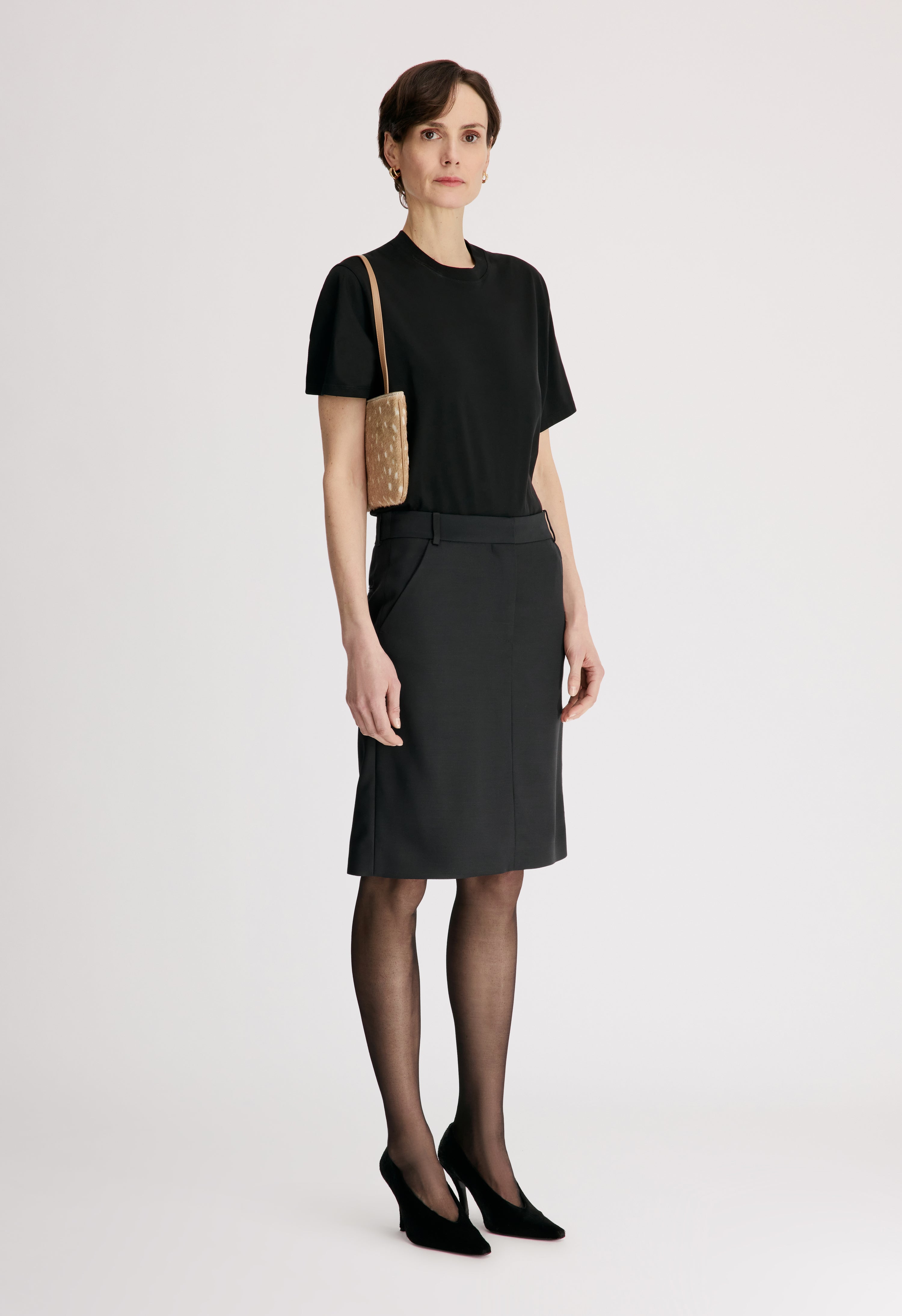 ELSIE Straight skirt