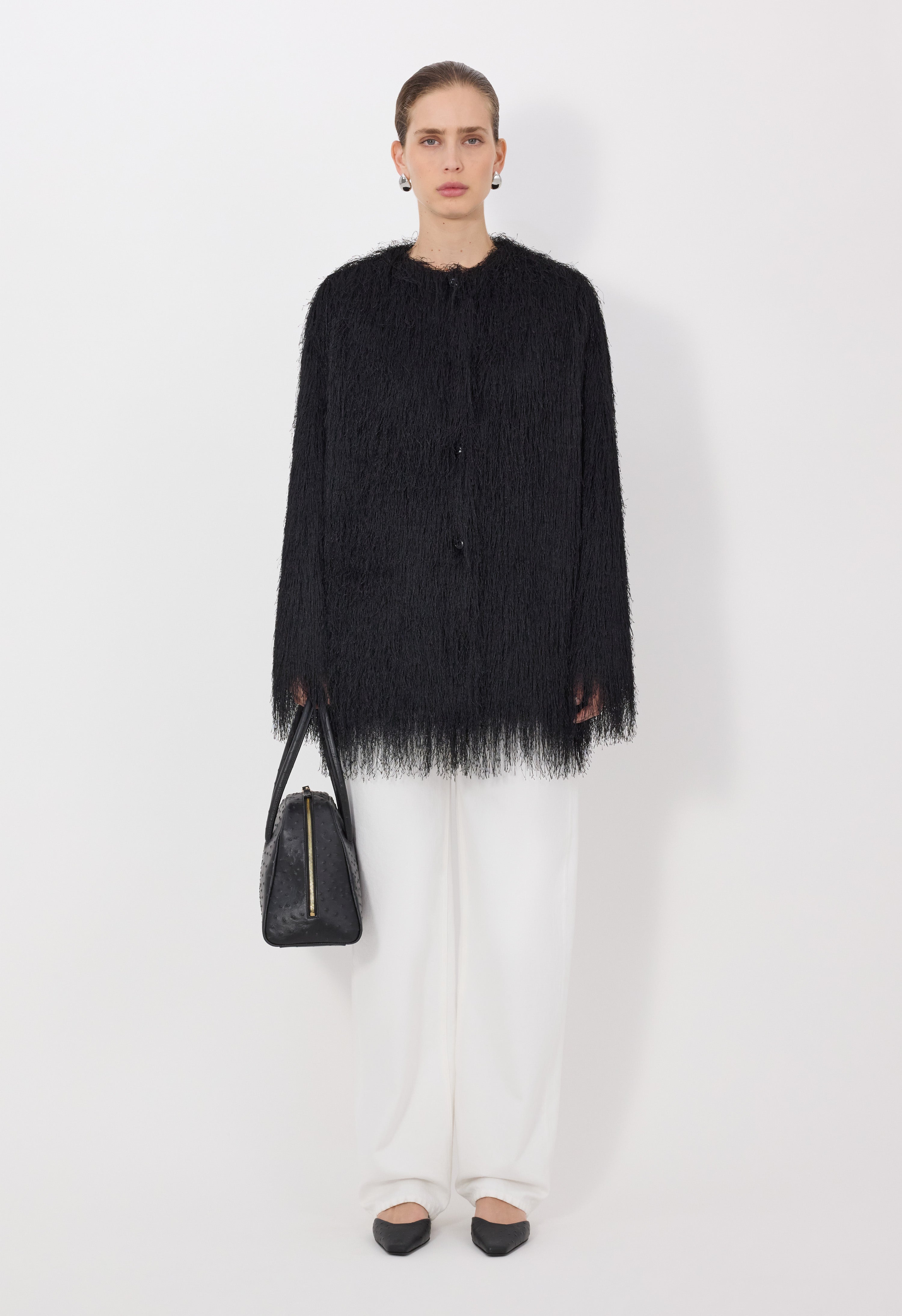 FILIPO Fringed coat