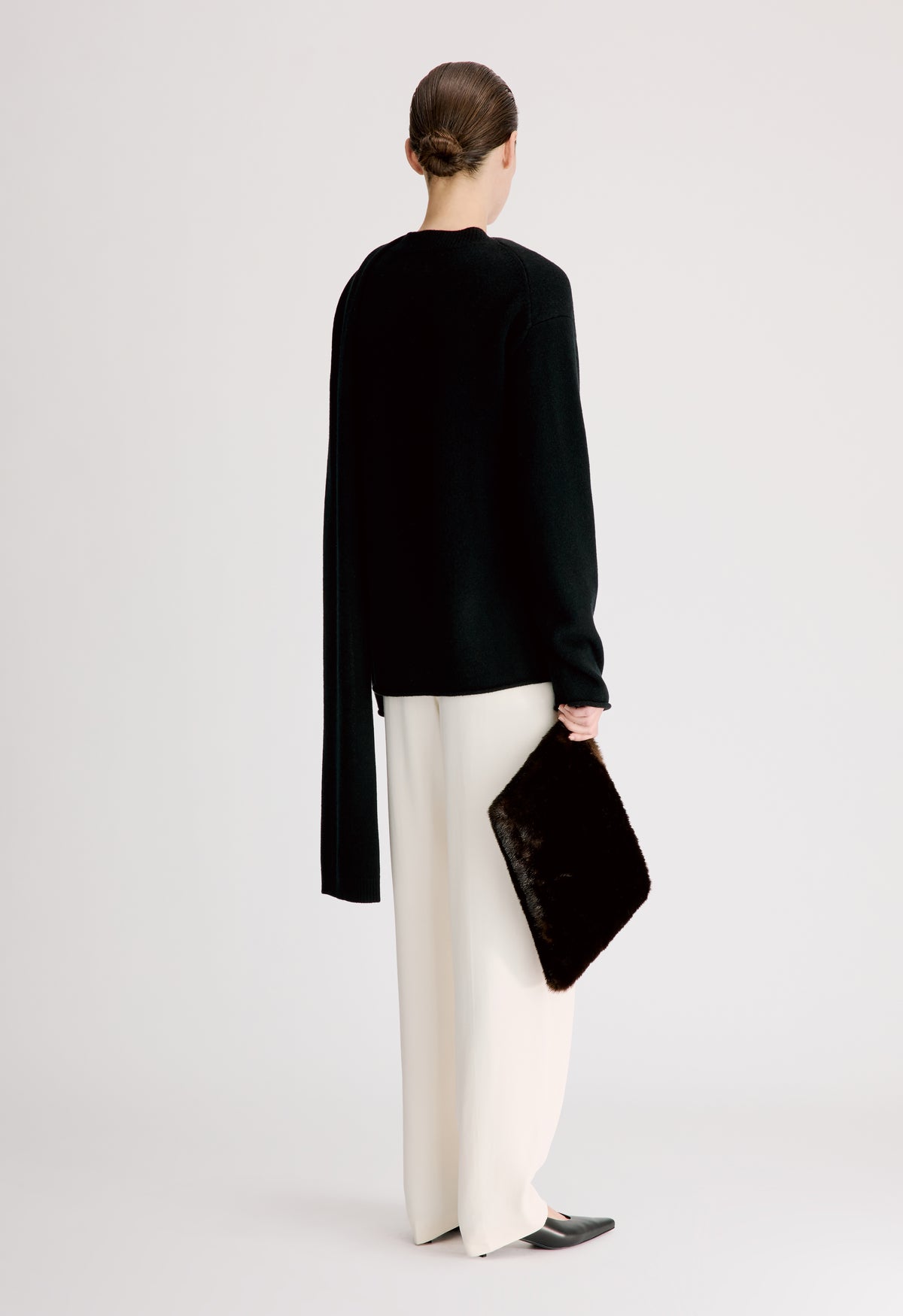 FRANCES Cashmere scarf sweater