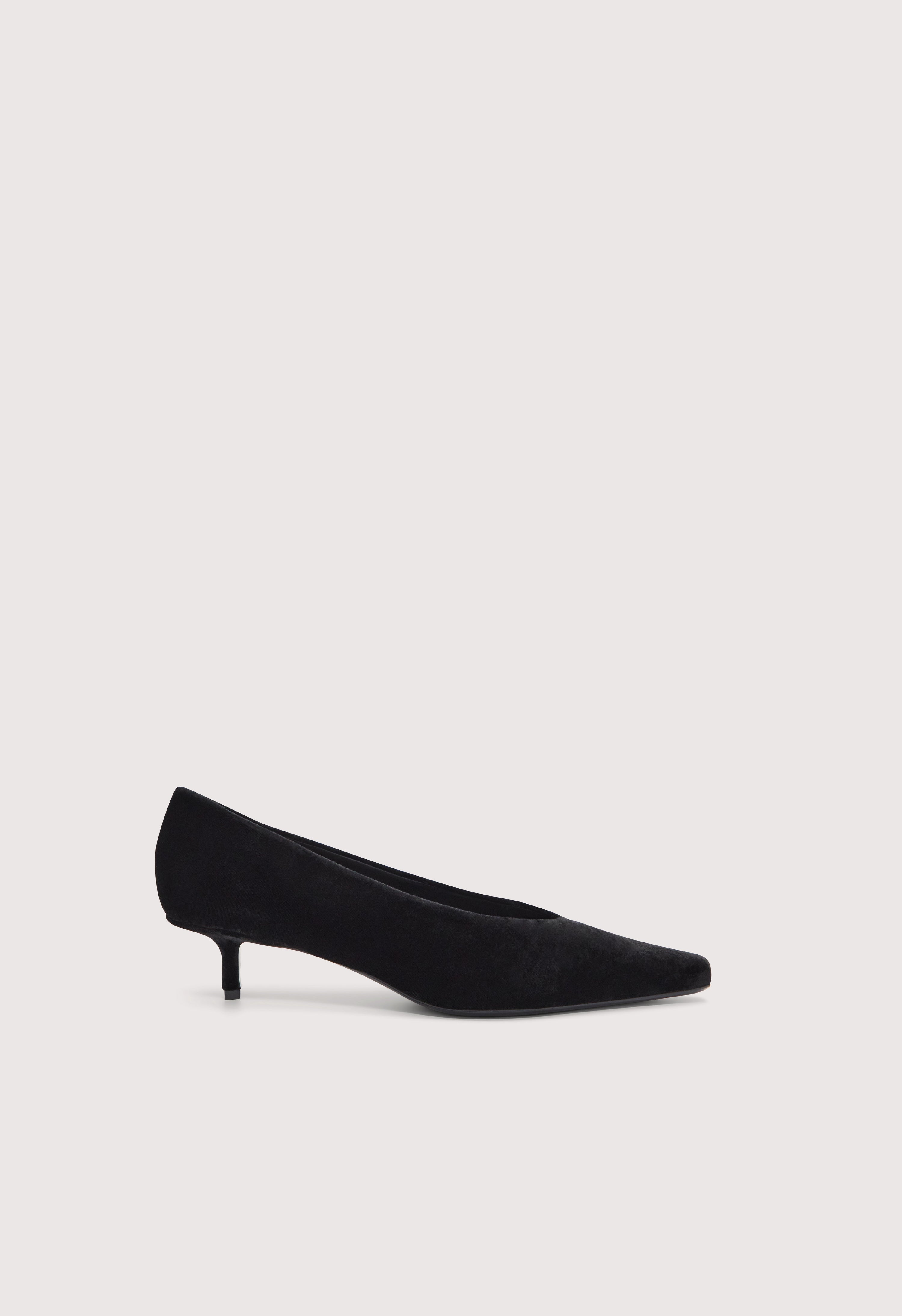 GIADA Velvet kitten heels