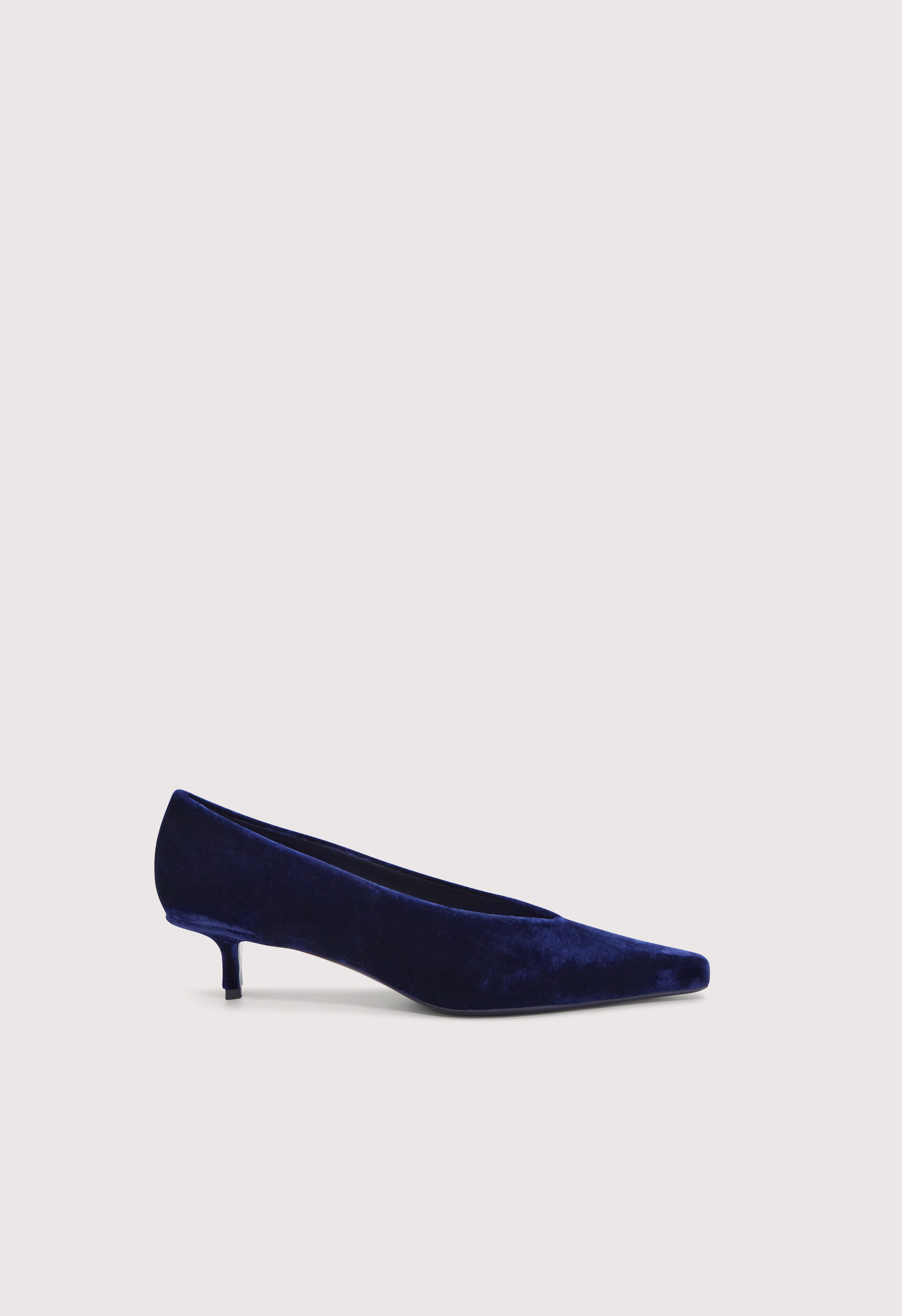 GIADA Velvet kitten heels