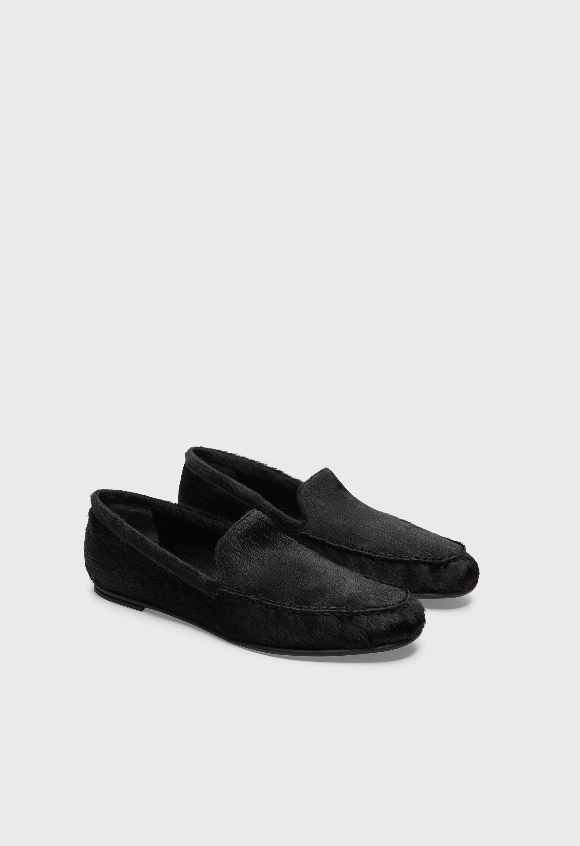 GLENN Mocassins en cuir effet poney