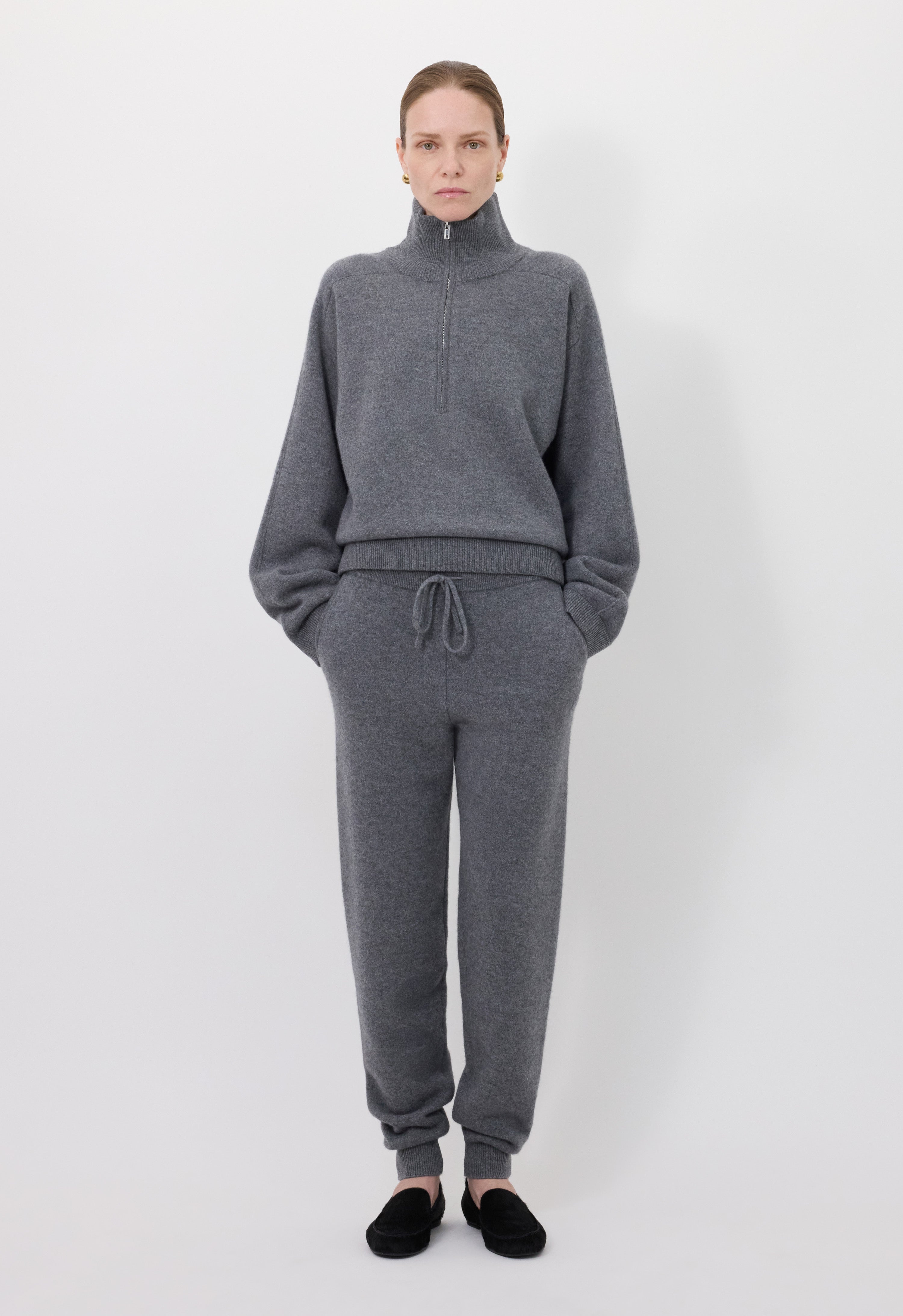 HESPERO LDS Cashmere French terry joggers
