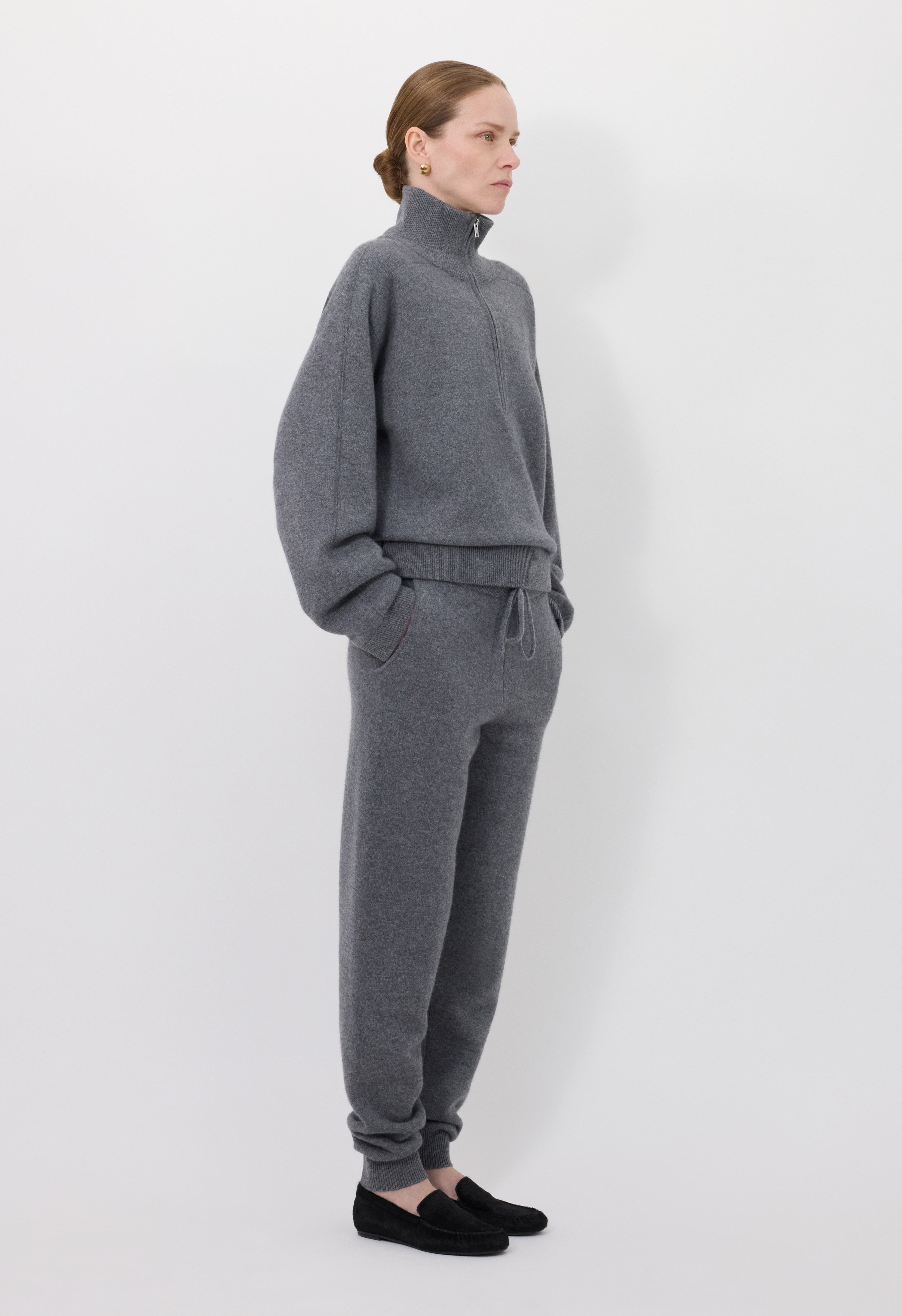 HESPERO LDS Cashmere French terry joggers