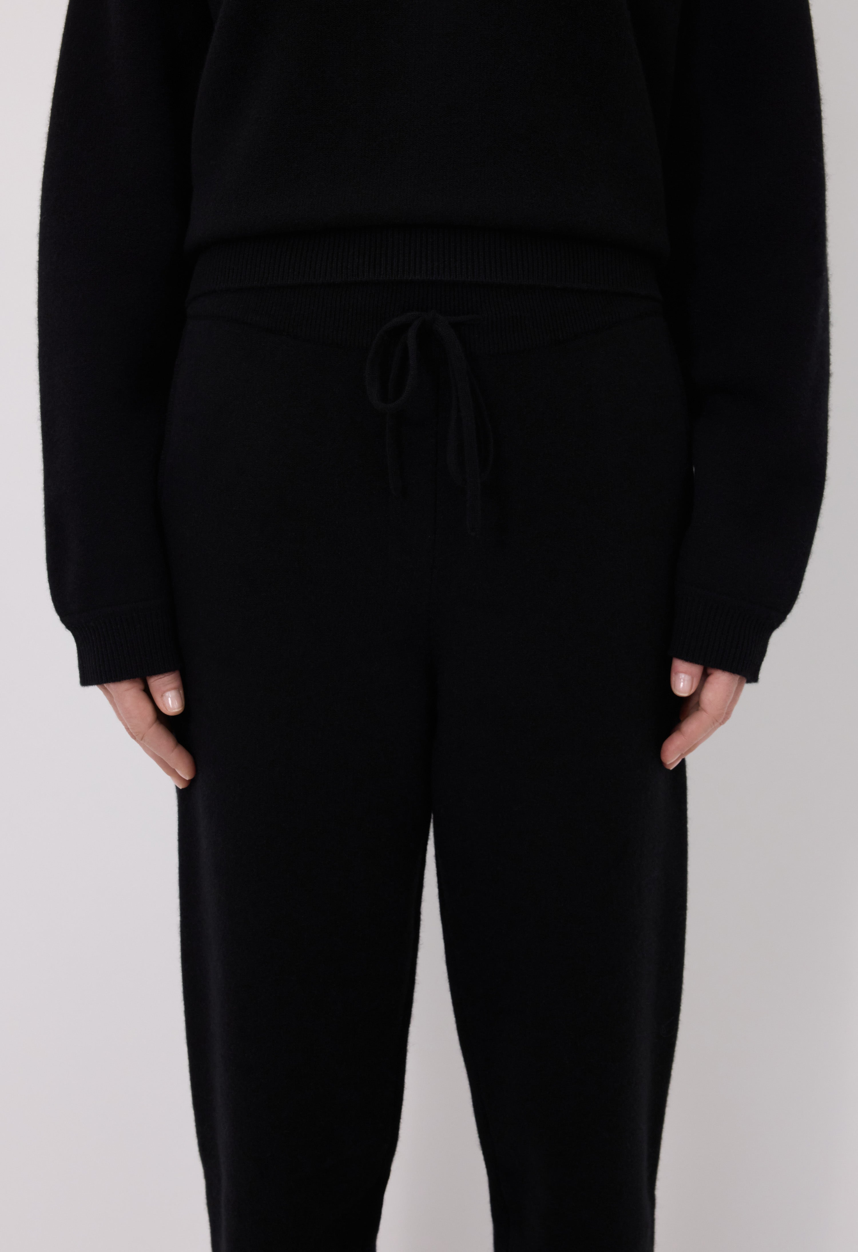 HESPERO LDS Cashmere French terry joggers