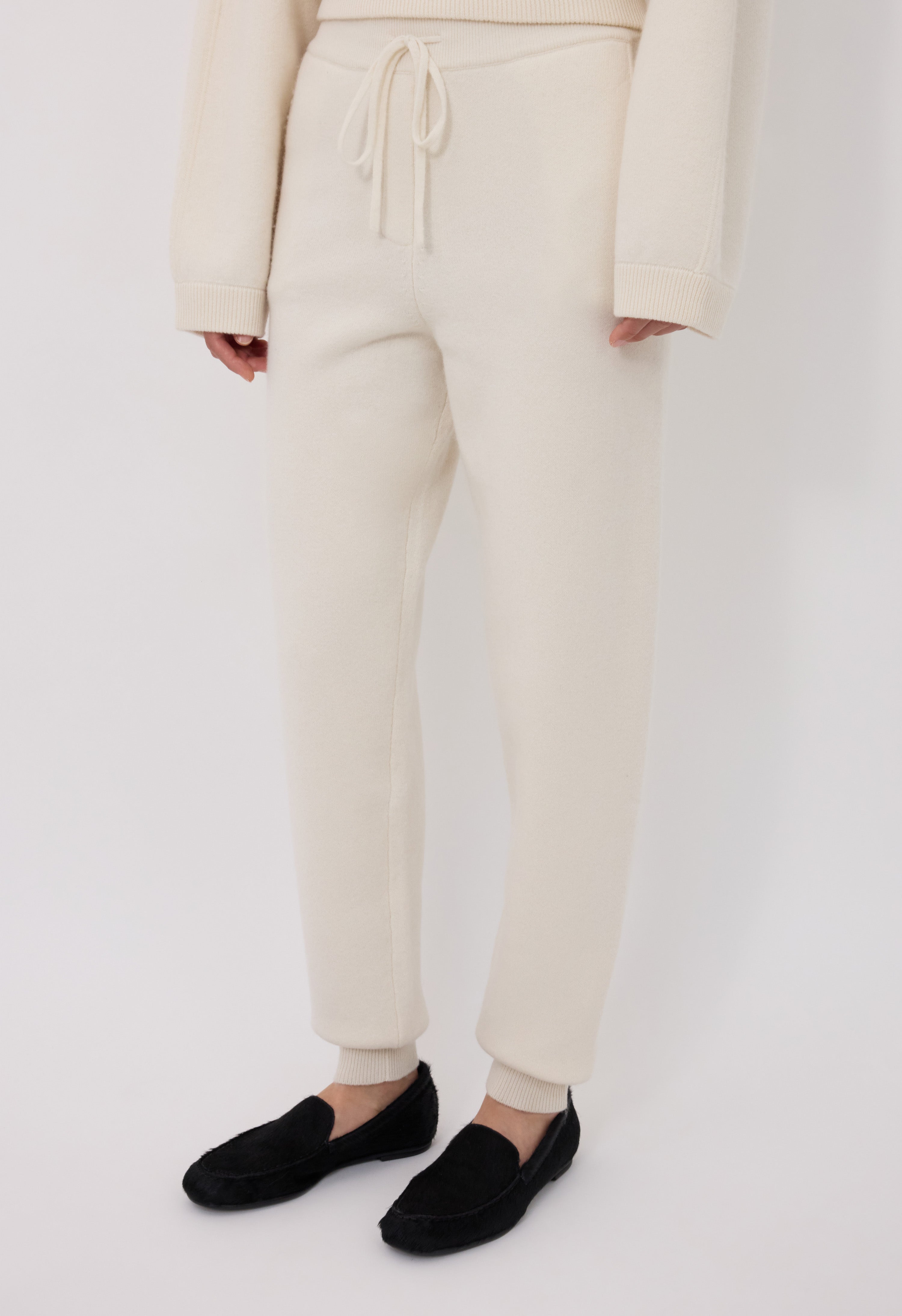 HESPERO LDS Cashmere French terry joggers