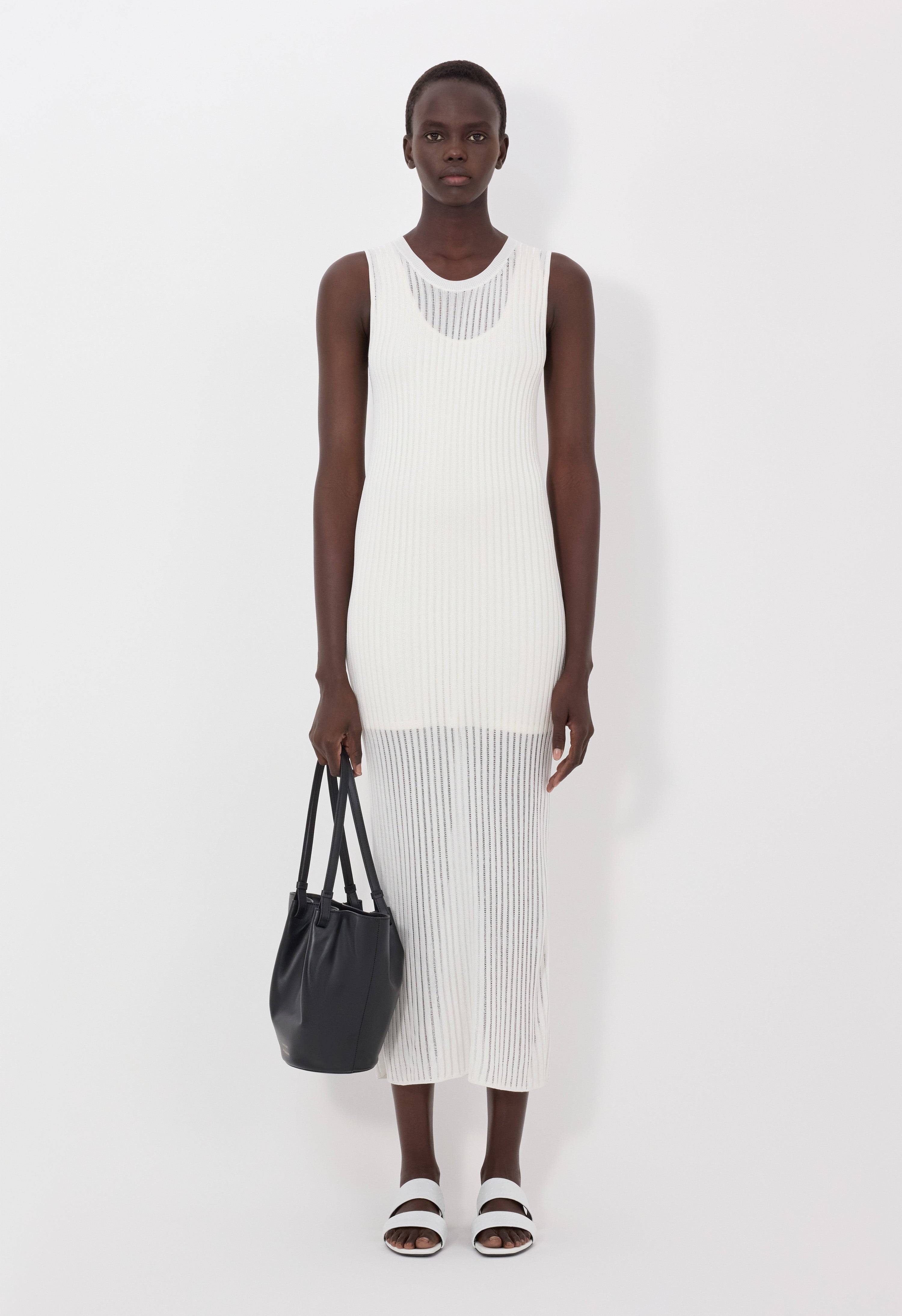 ICARIA Semi-sheer dress