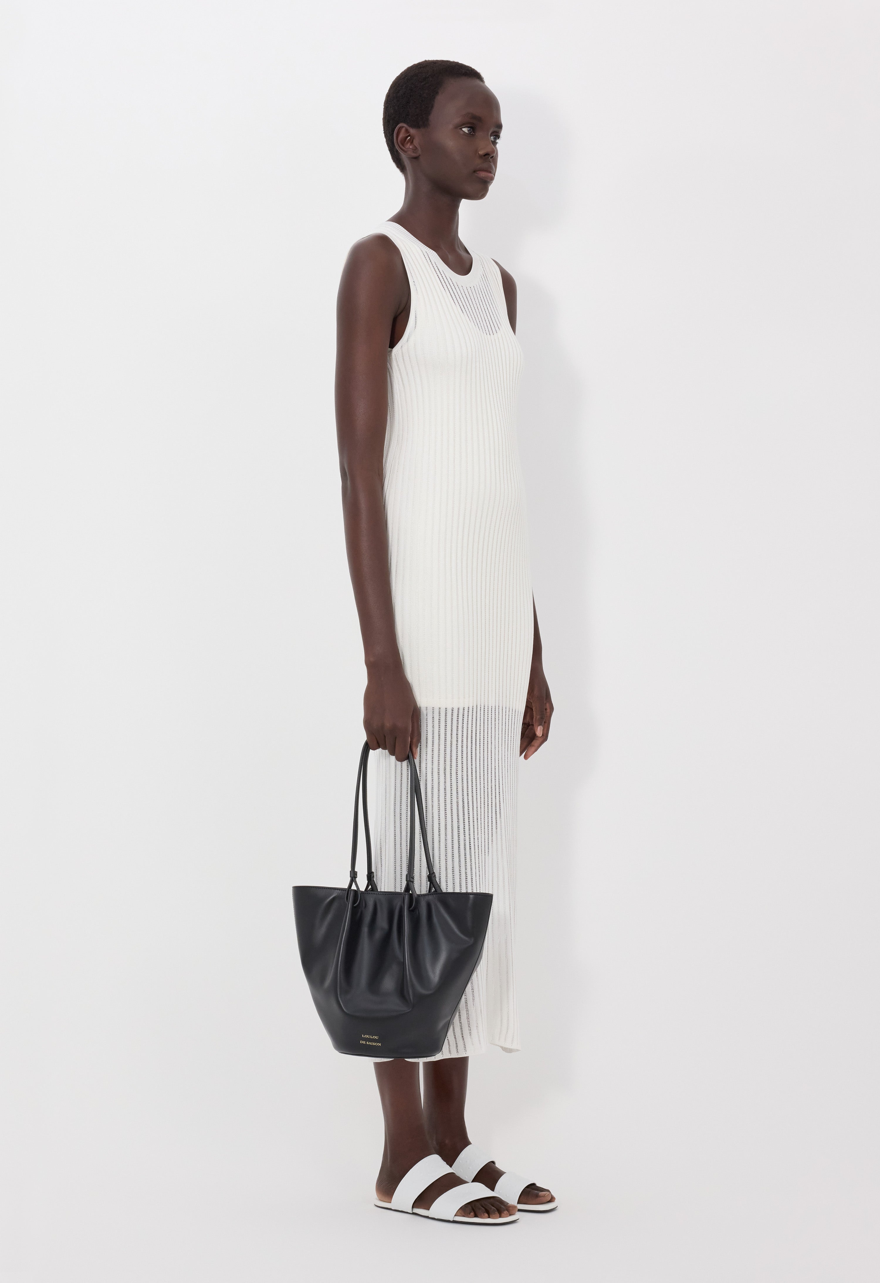 ICARIA Semi-sheer dress