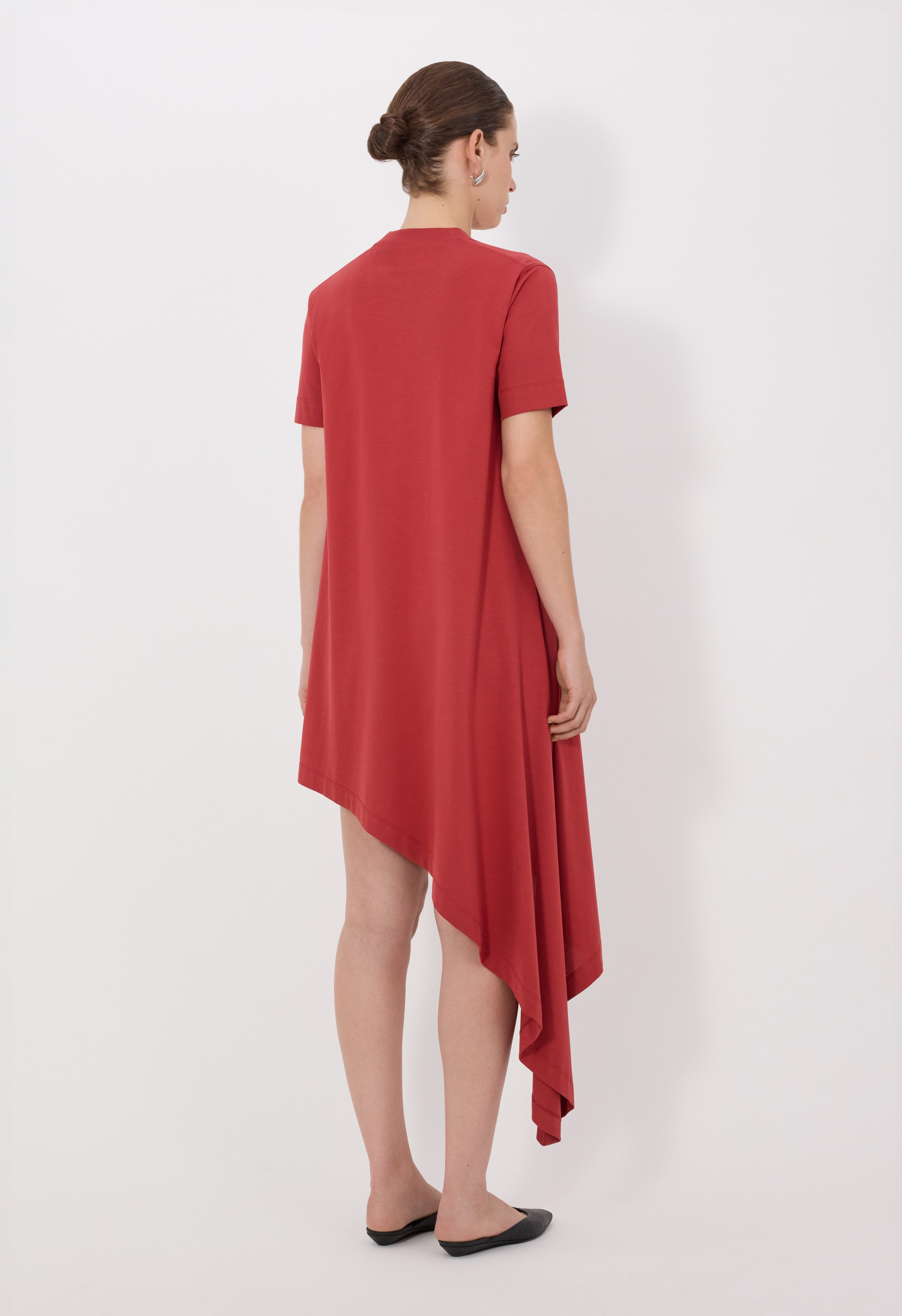 IGARI Asymmetric T-shirt dress
