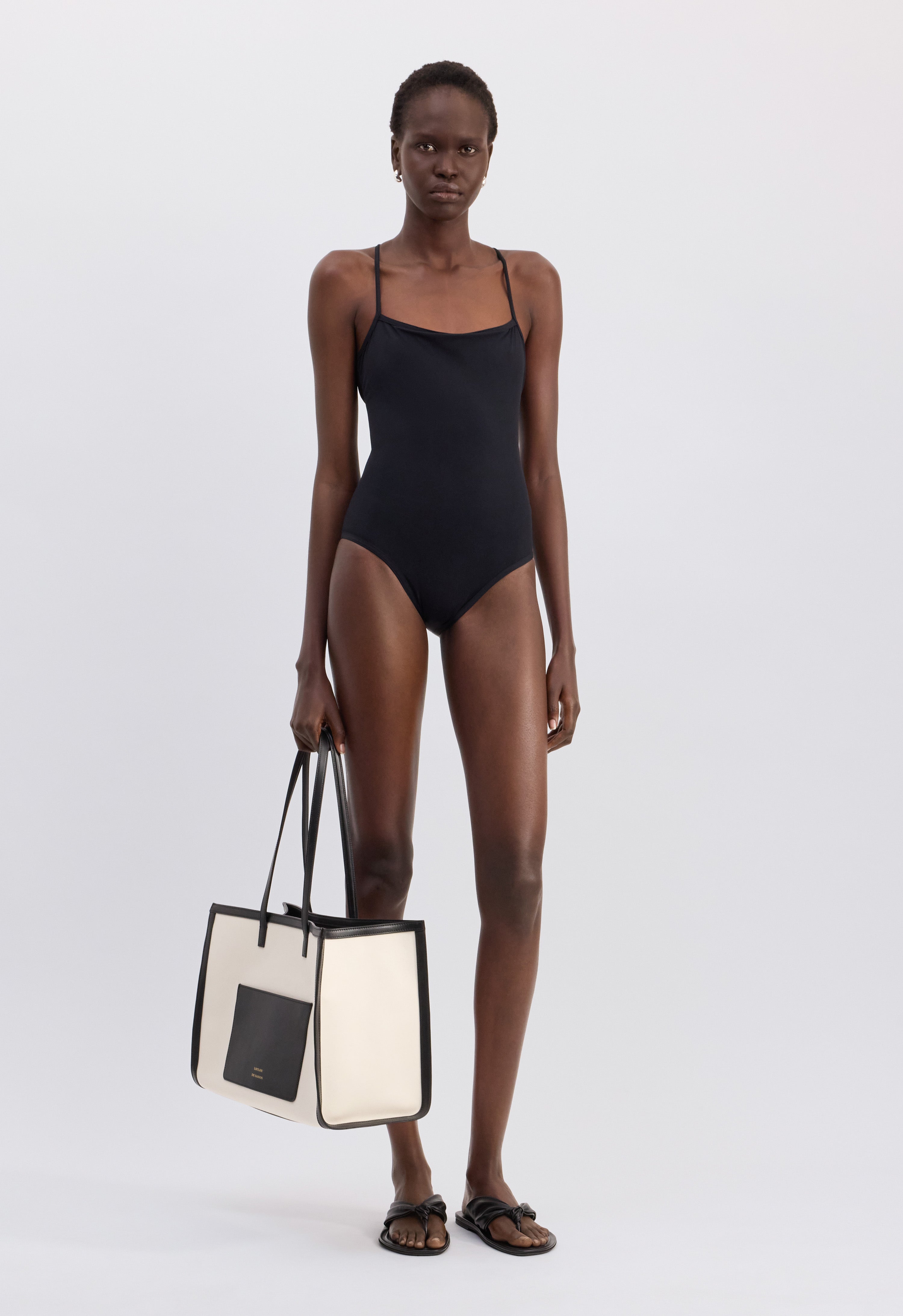 ITAK LDS Criss-crossing straps swimsuit