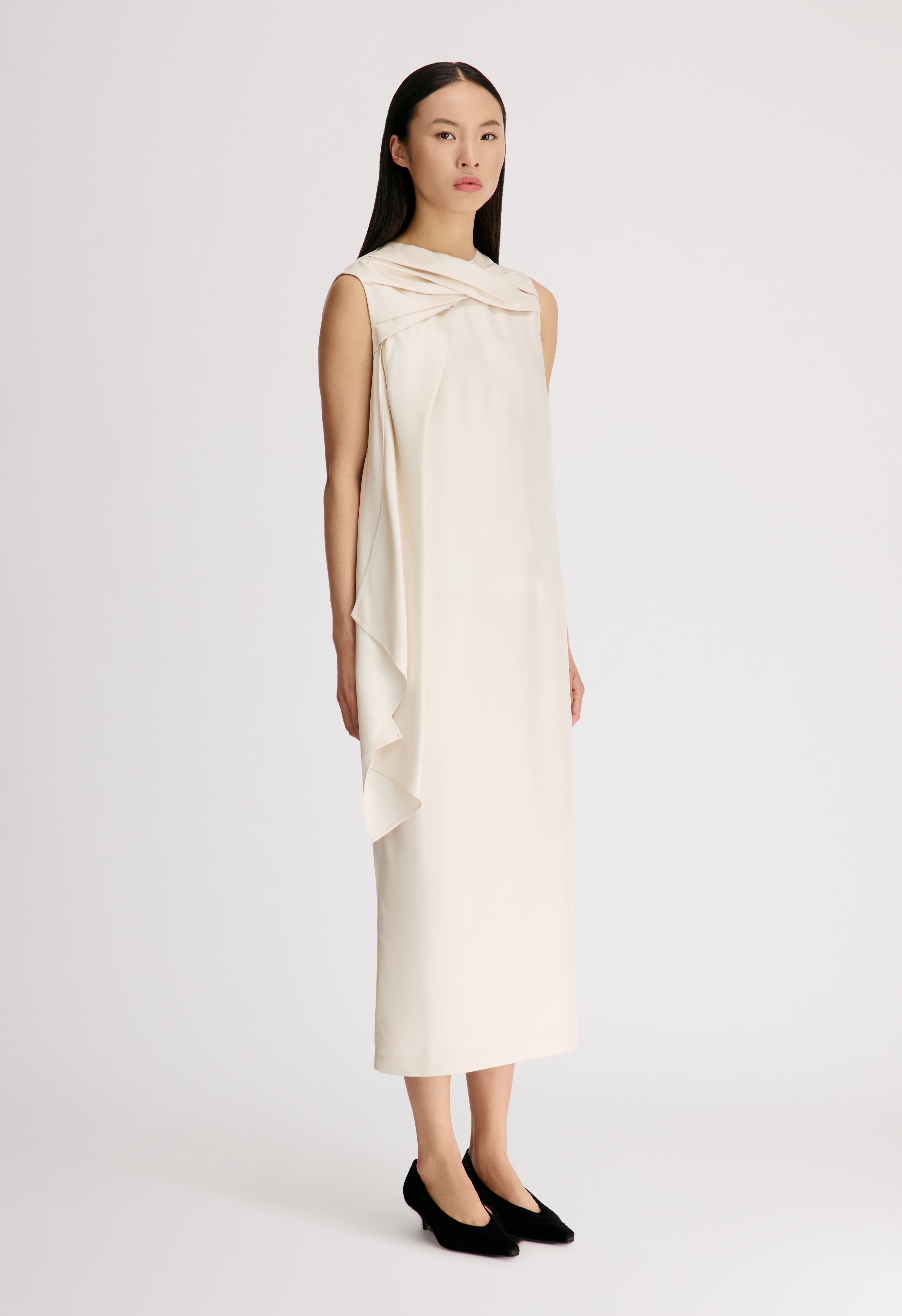 IZIA Silk twill dress