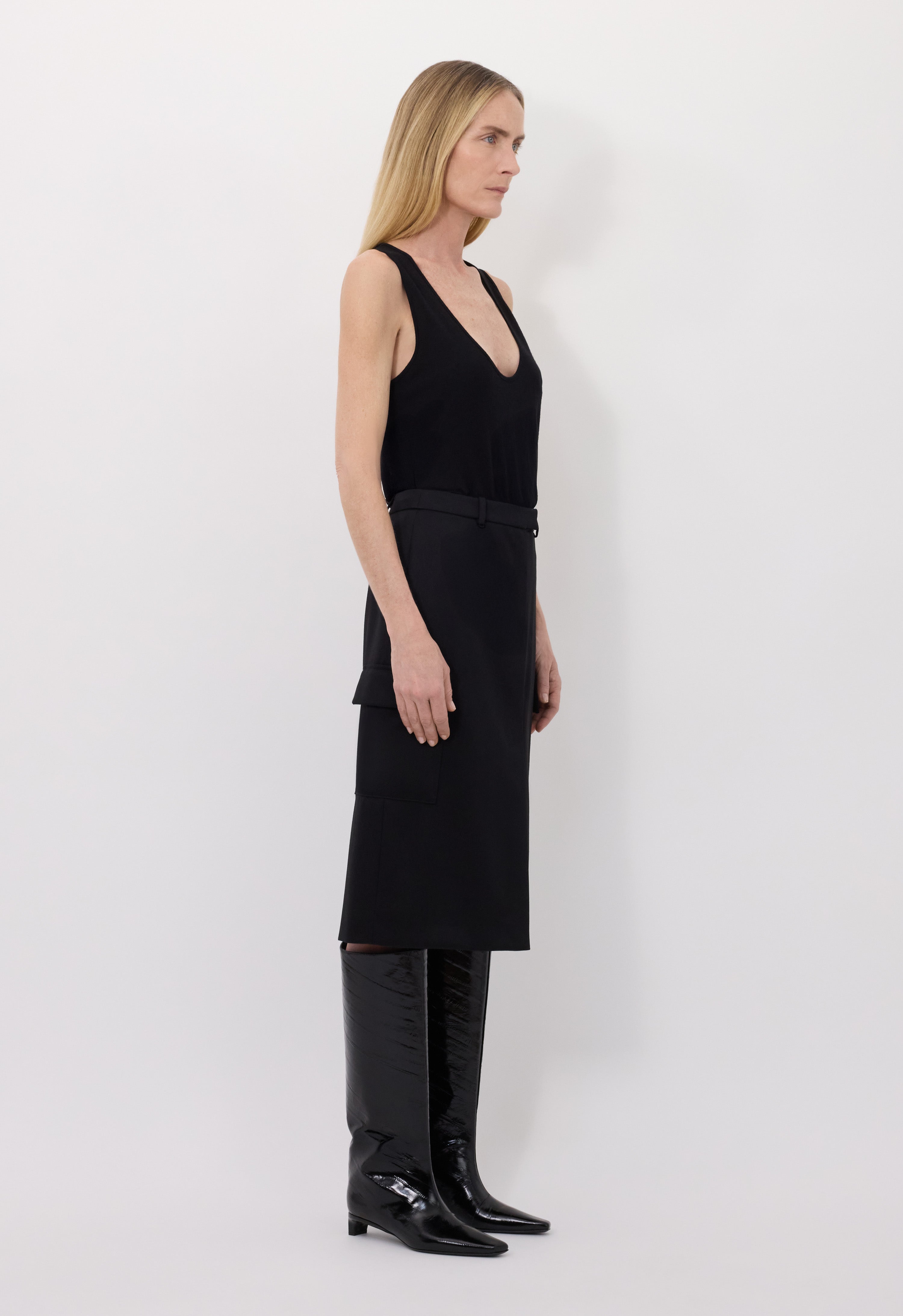 JASPER Cargo pockets skirt