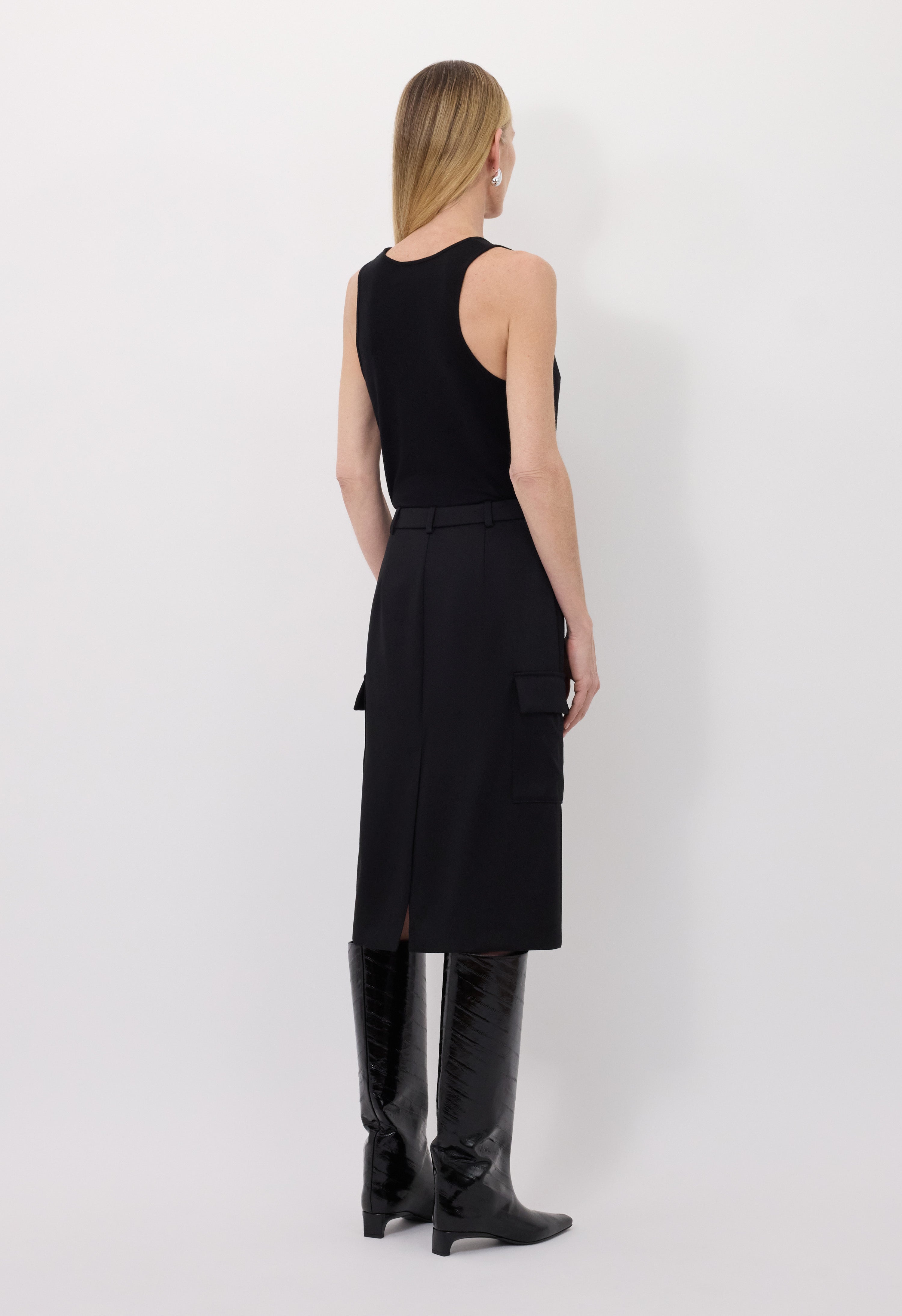 JASPER Cargo pockets skirt