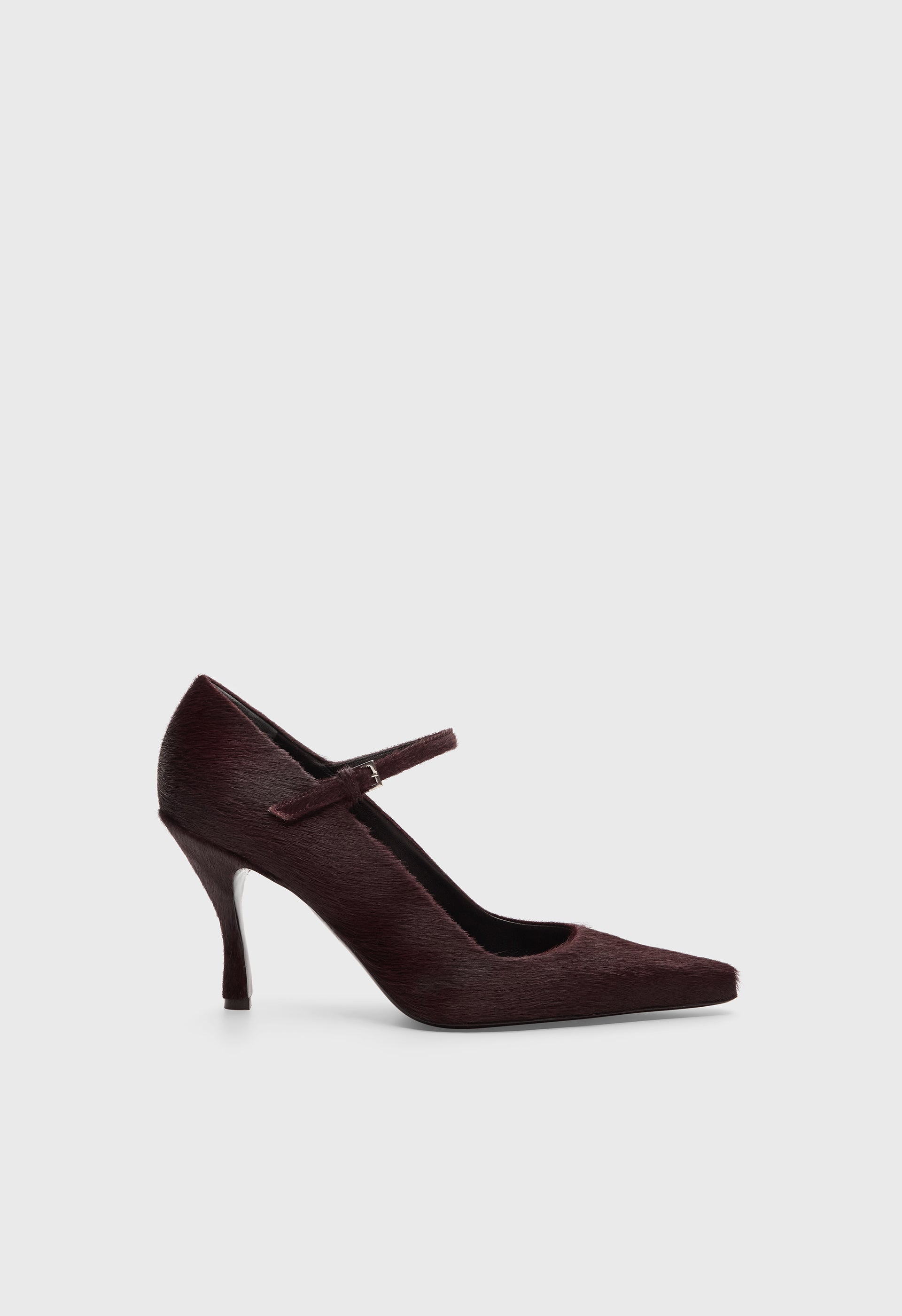 KABEL Pony-effect leather pumps