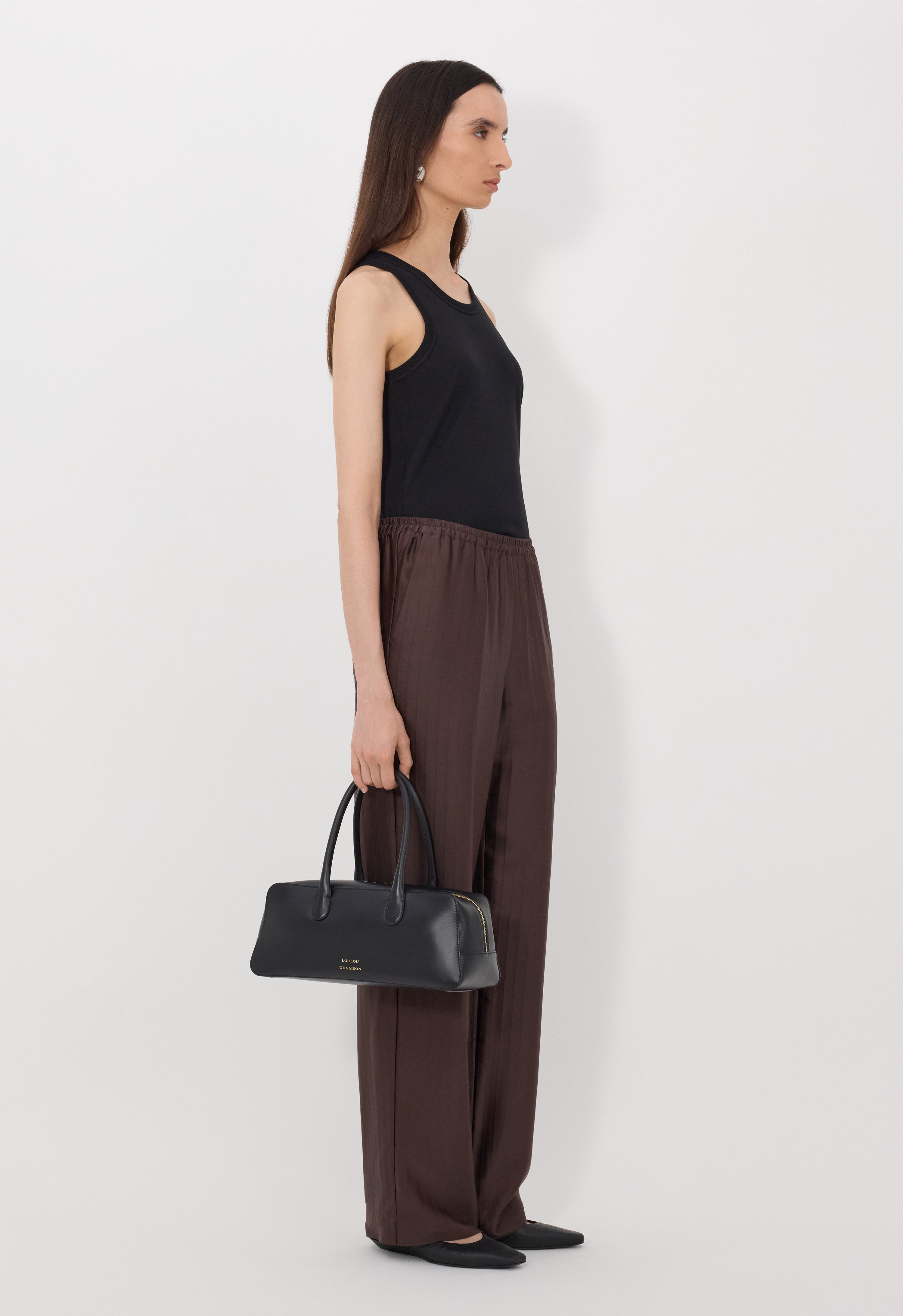 KADALA Pantalon en soie mélangée