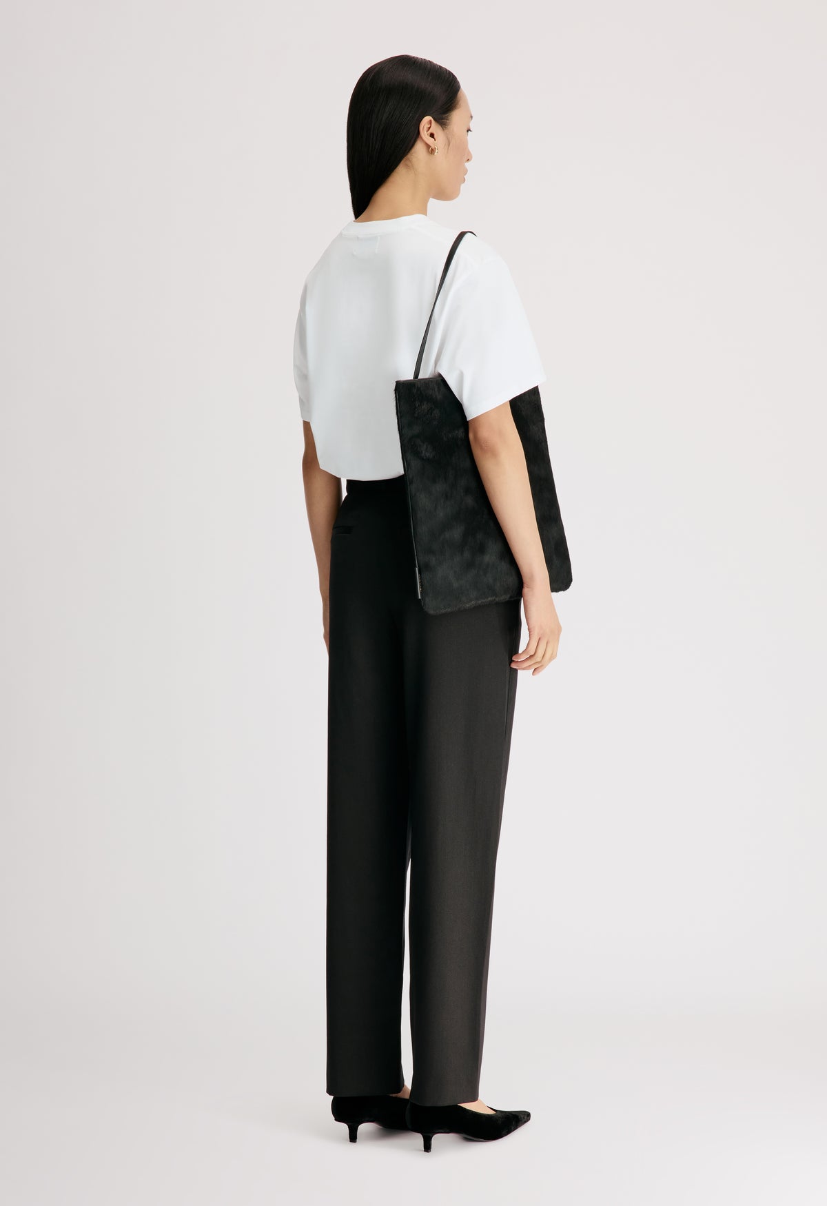 KIAN Low-waisted straight trousers