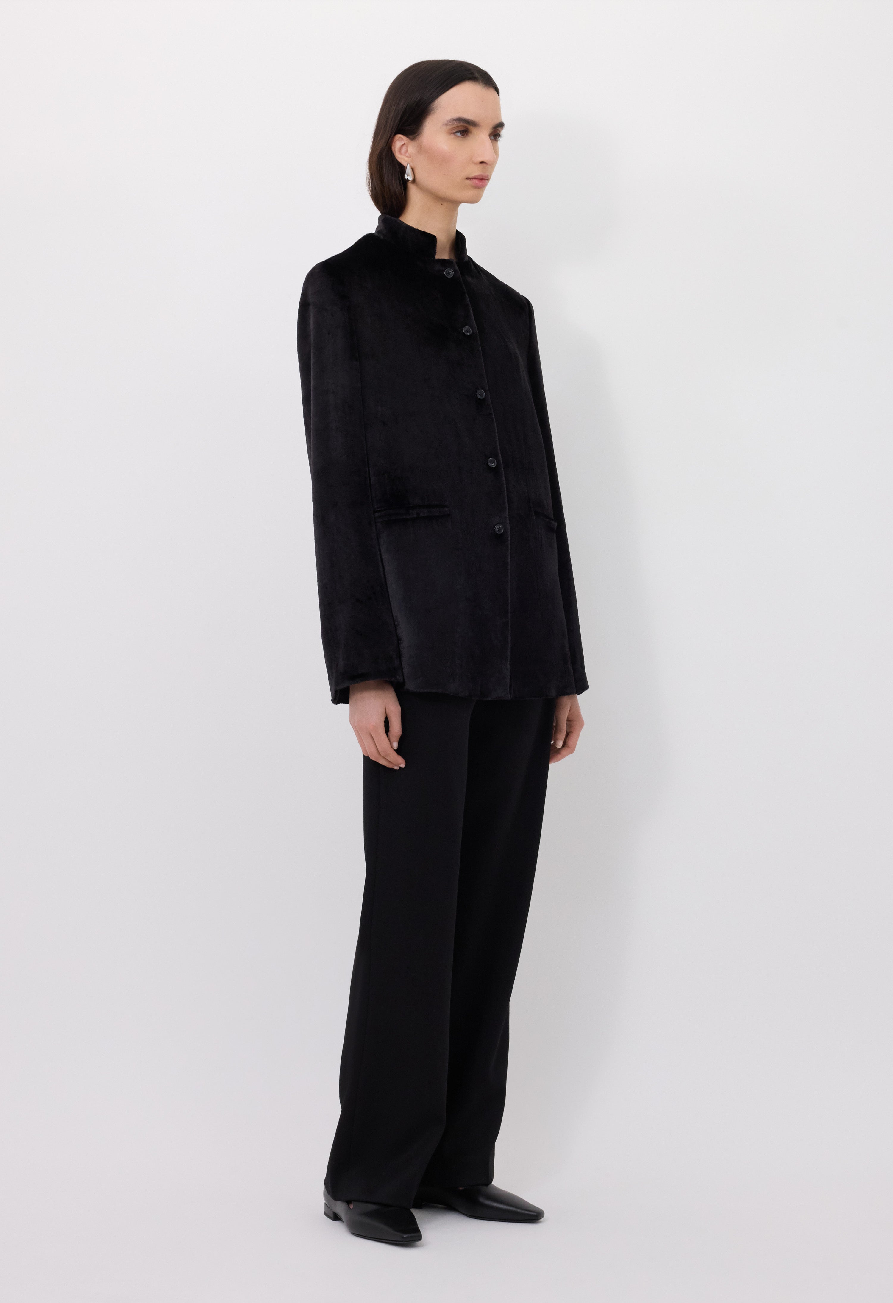 LARA Silk velvet jacket