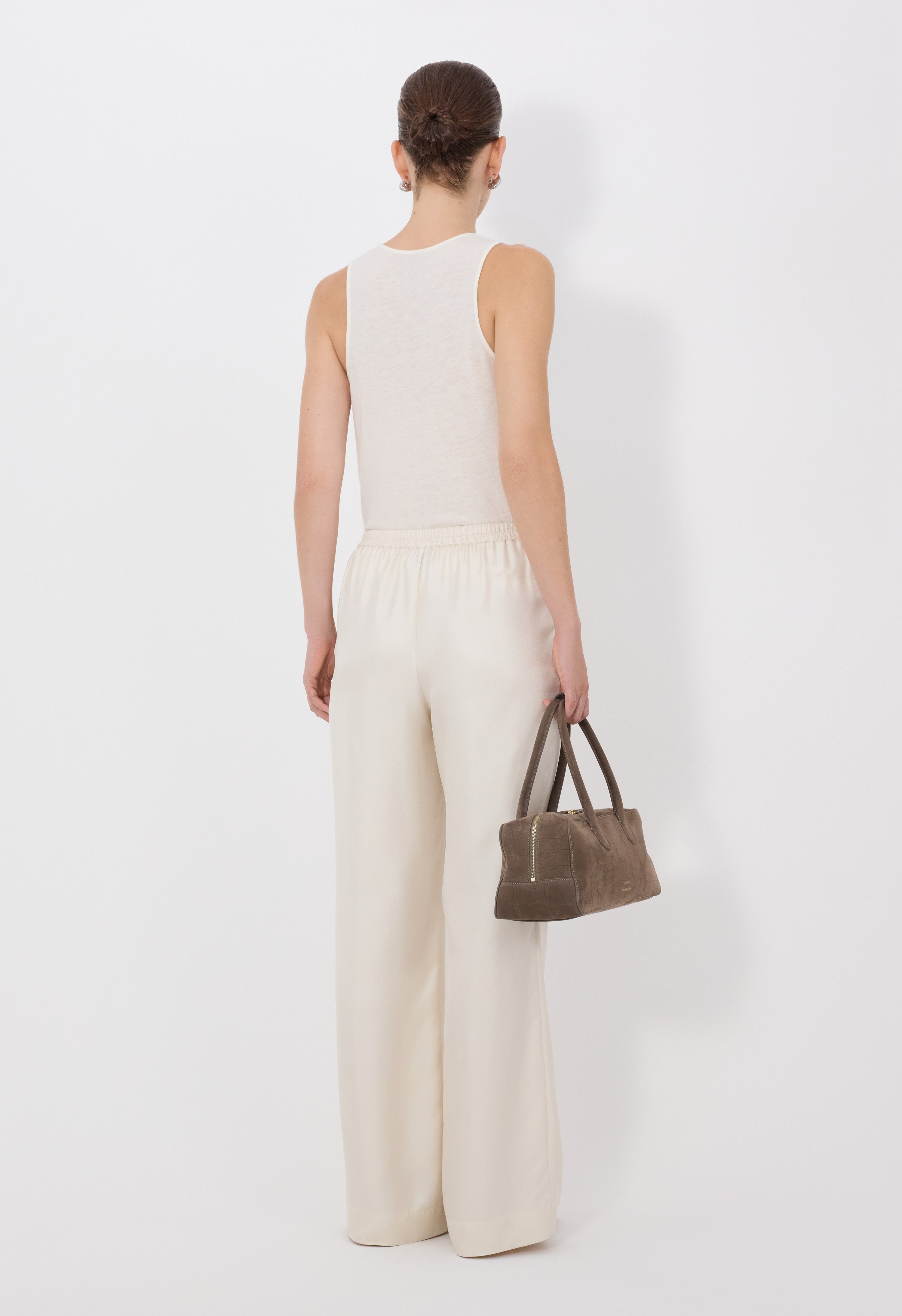 LARS Silk twill trousers
