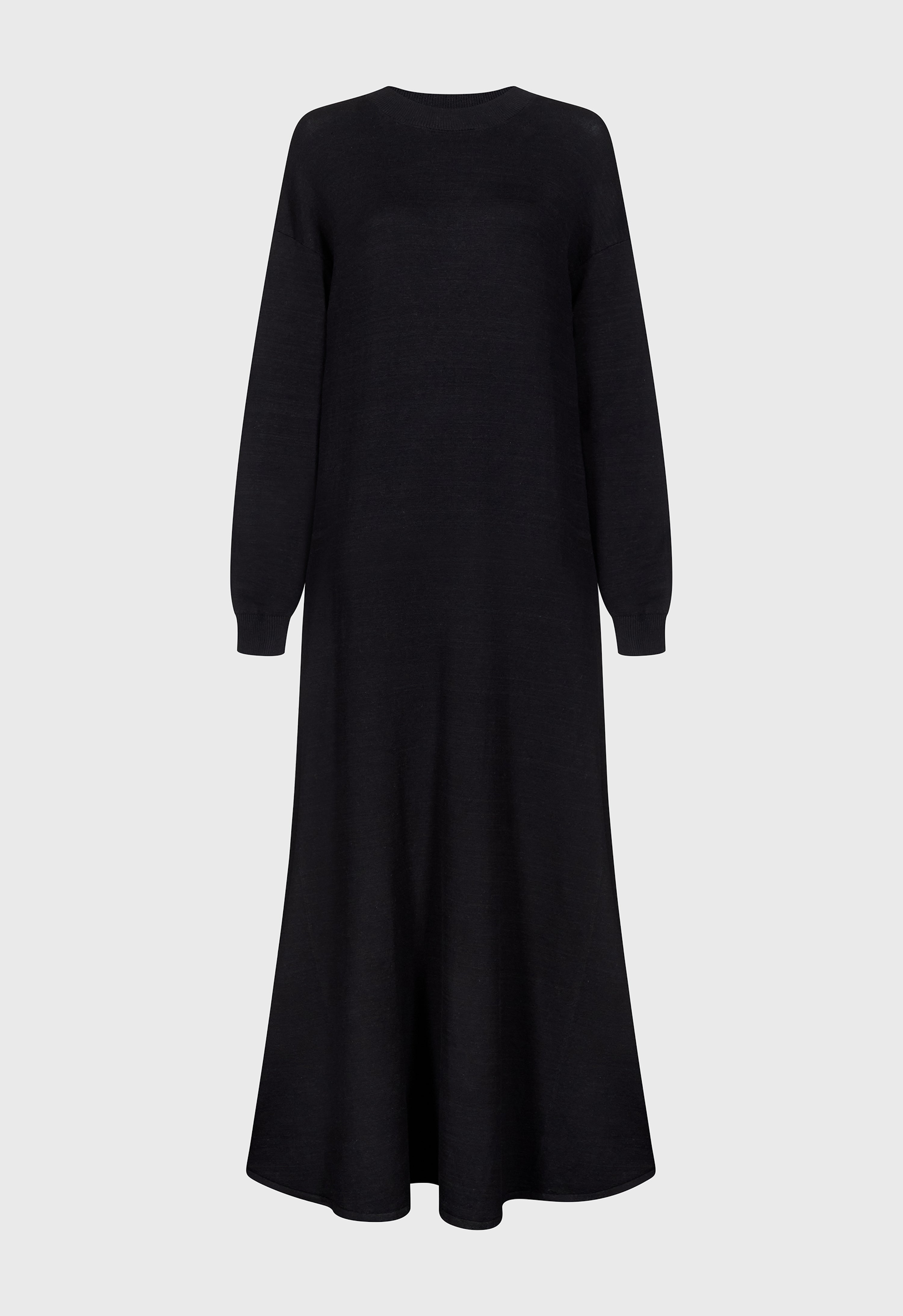 LUCY Silk linen knit maxi dress