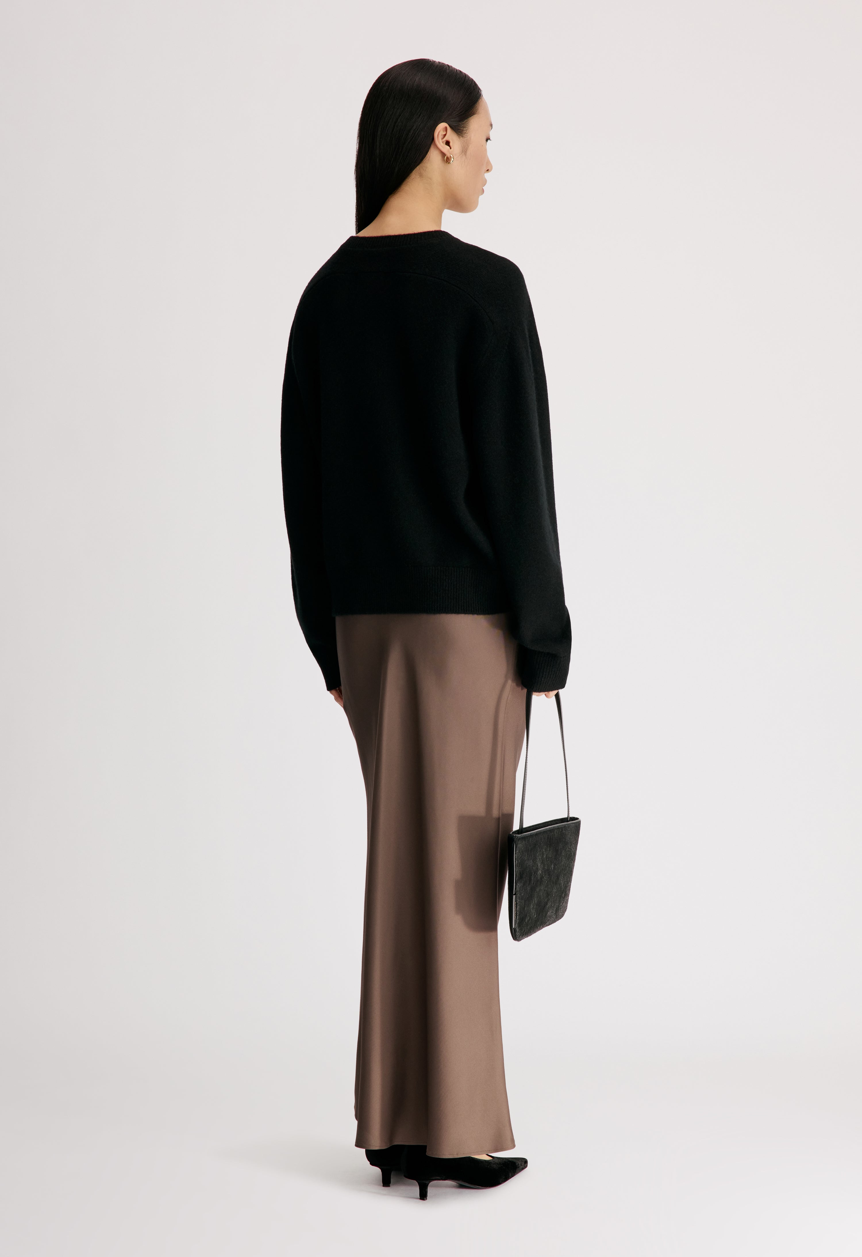 MALO Oversized henley sweater
