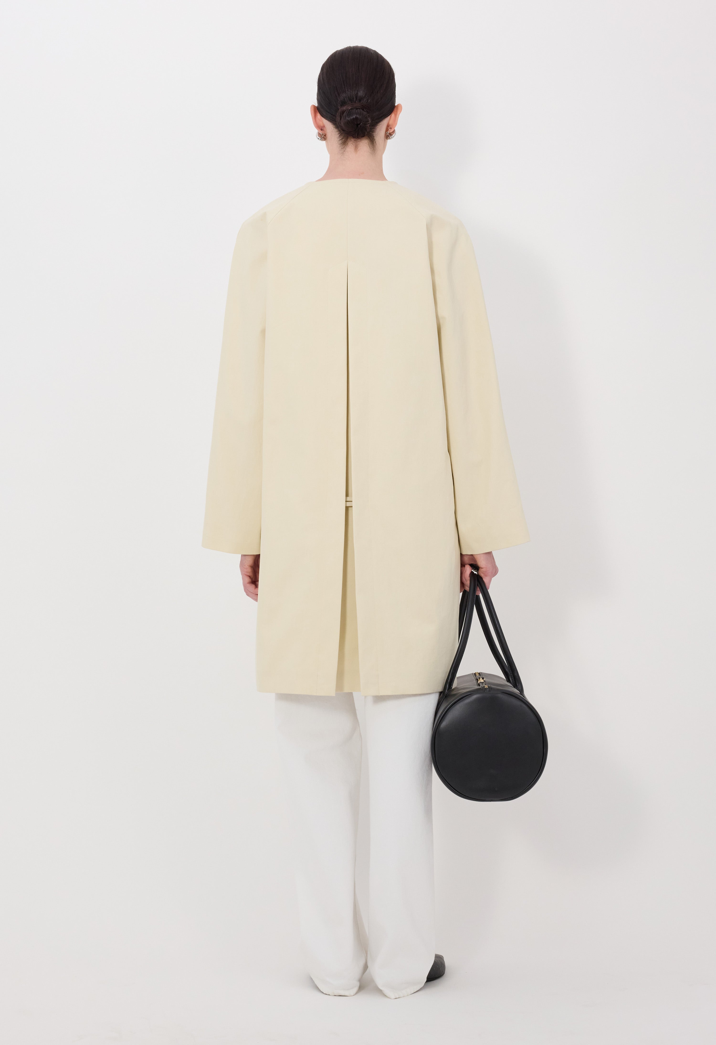 MERILL Cotton gabardine coat