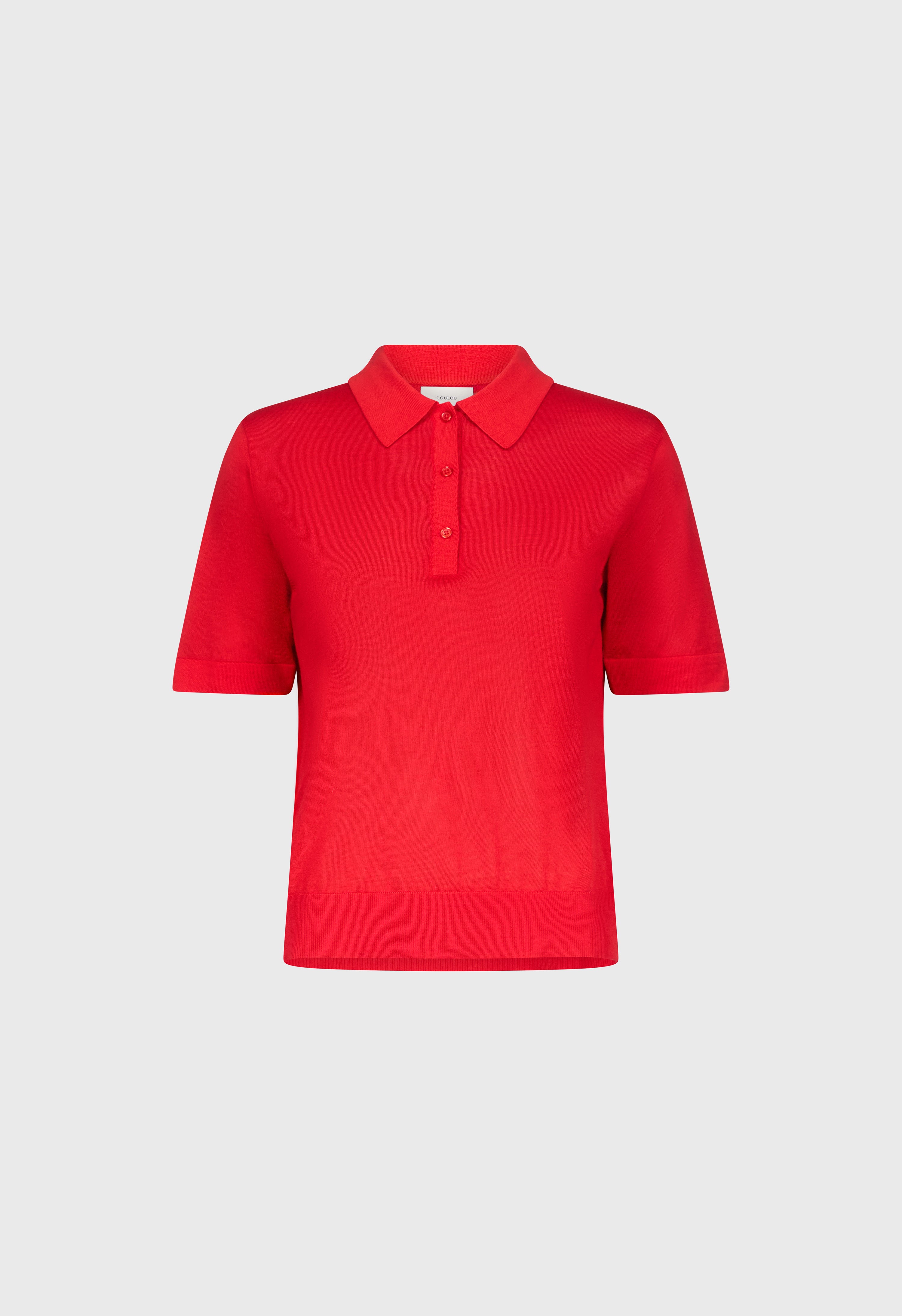 MIGO Fluid cashmere polo shirt