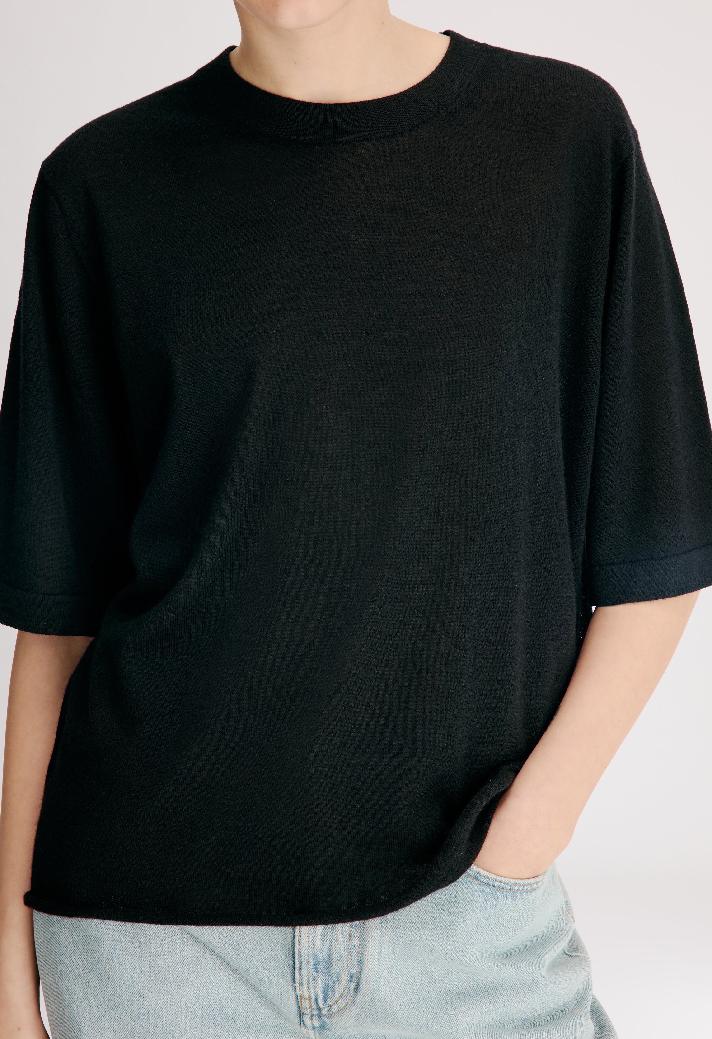 NALA LDS Fine knit cashmere top
