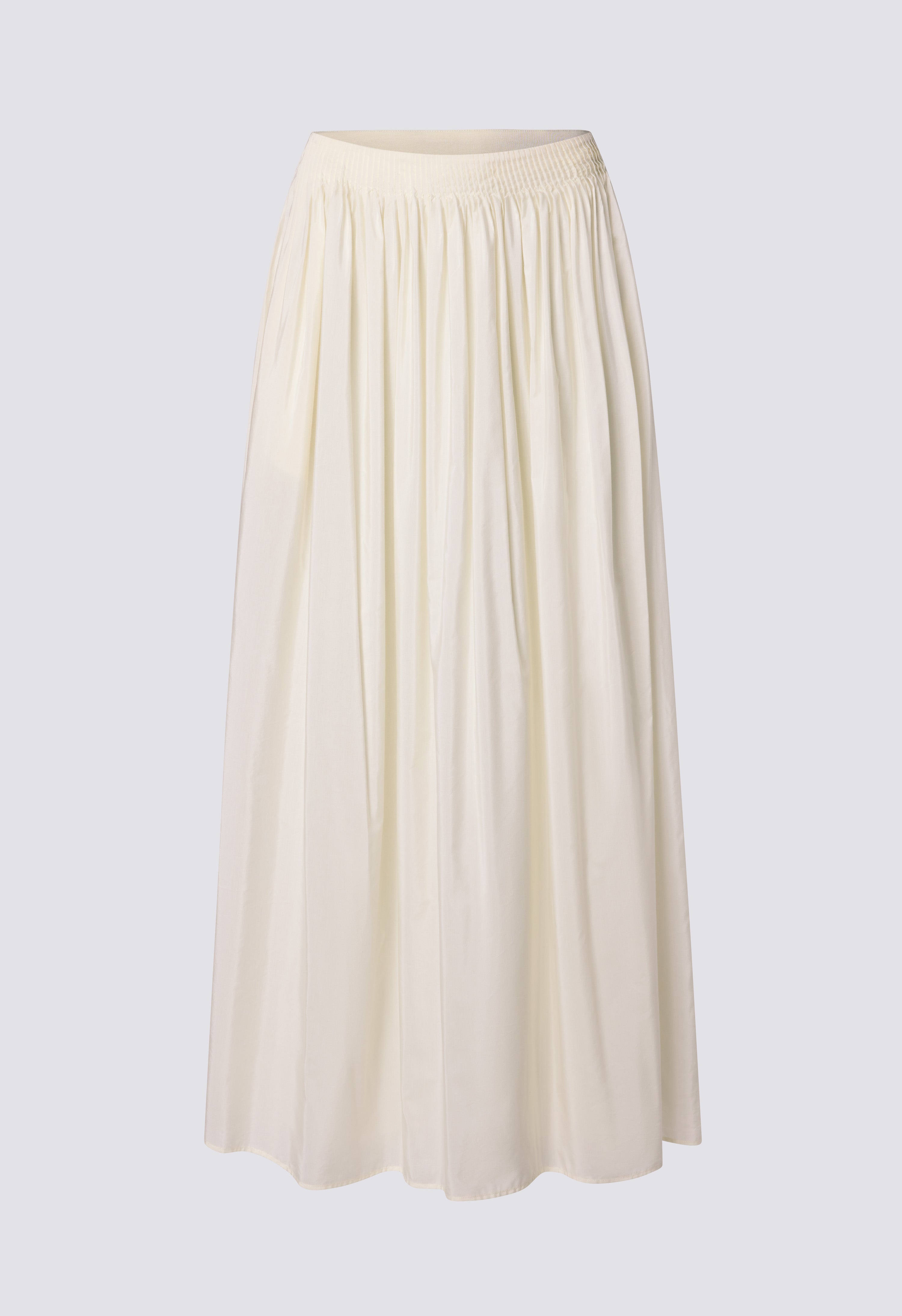 NAYA Gathered midi skirt