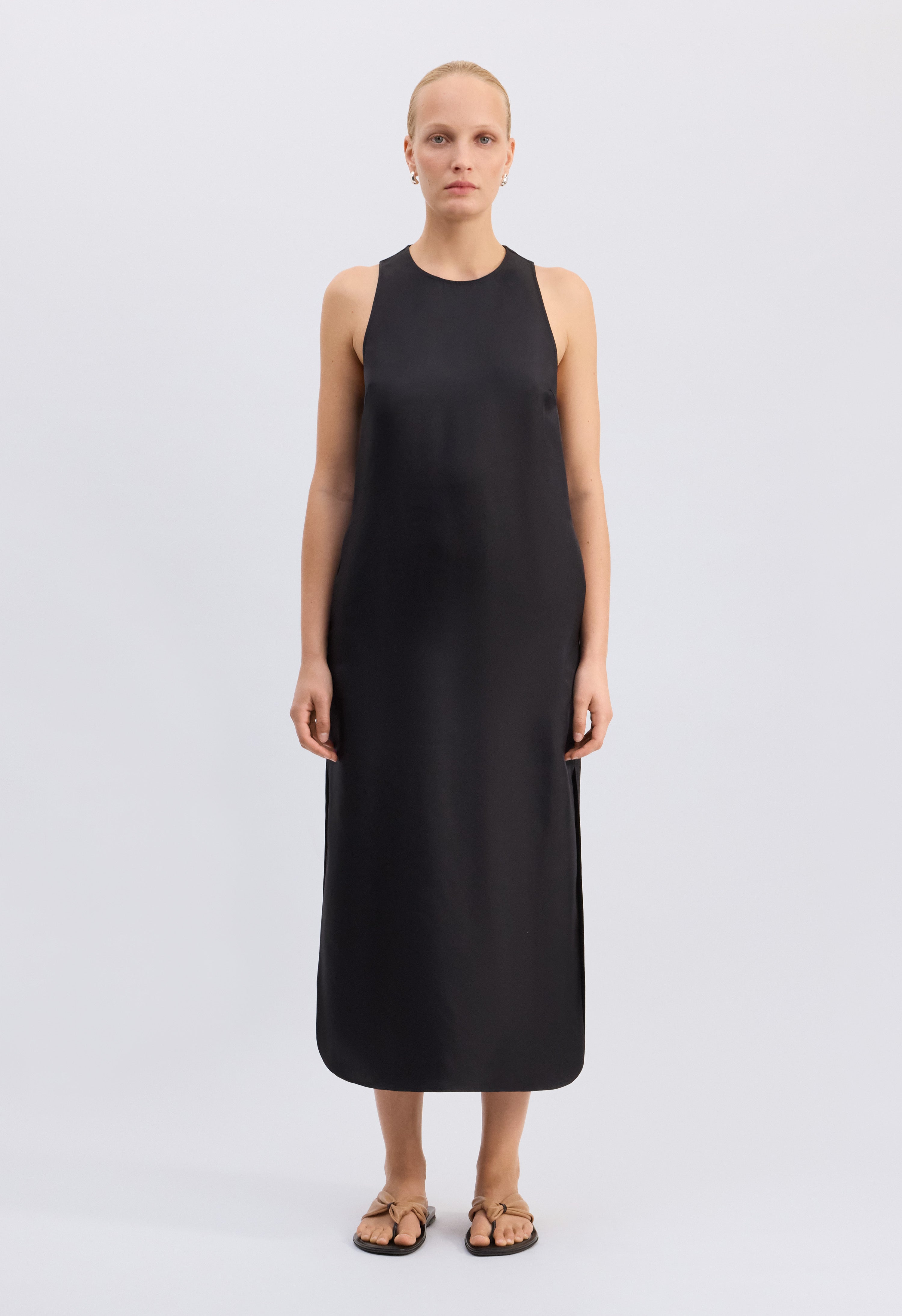 PALOMA Robe longue en soie