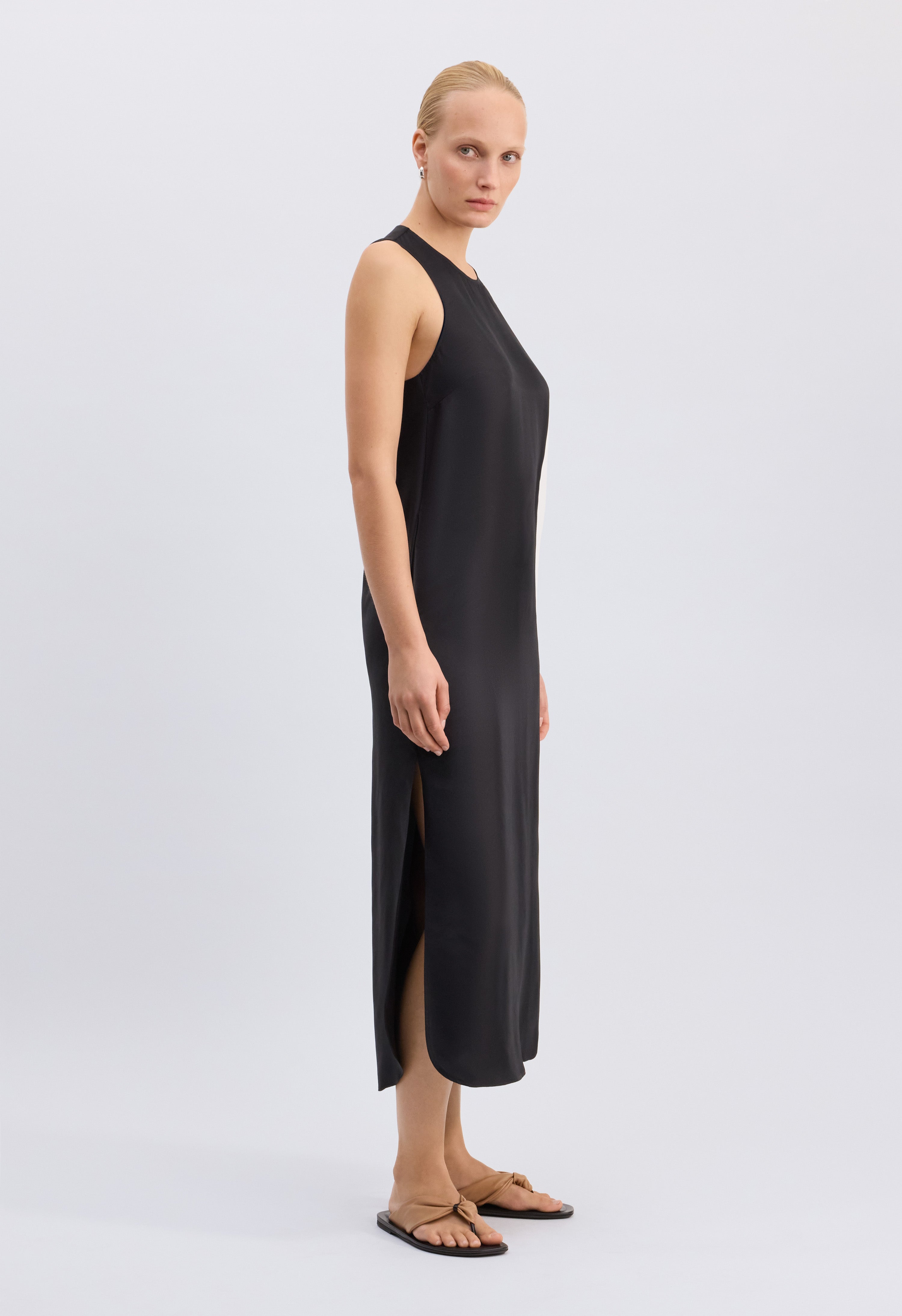 PALOMA Robe longue en soie