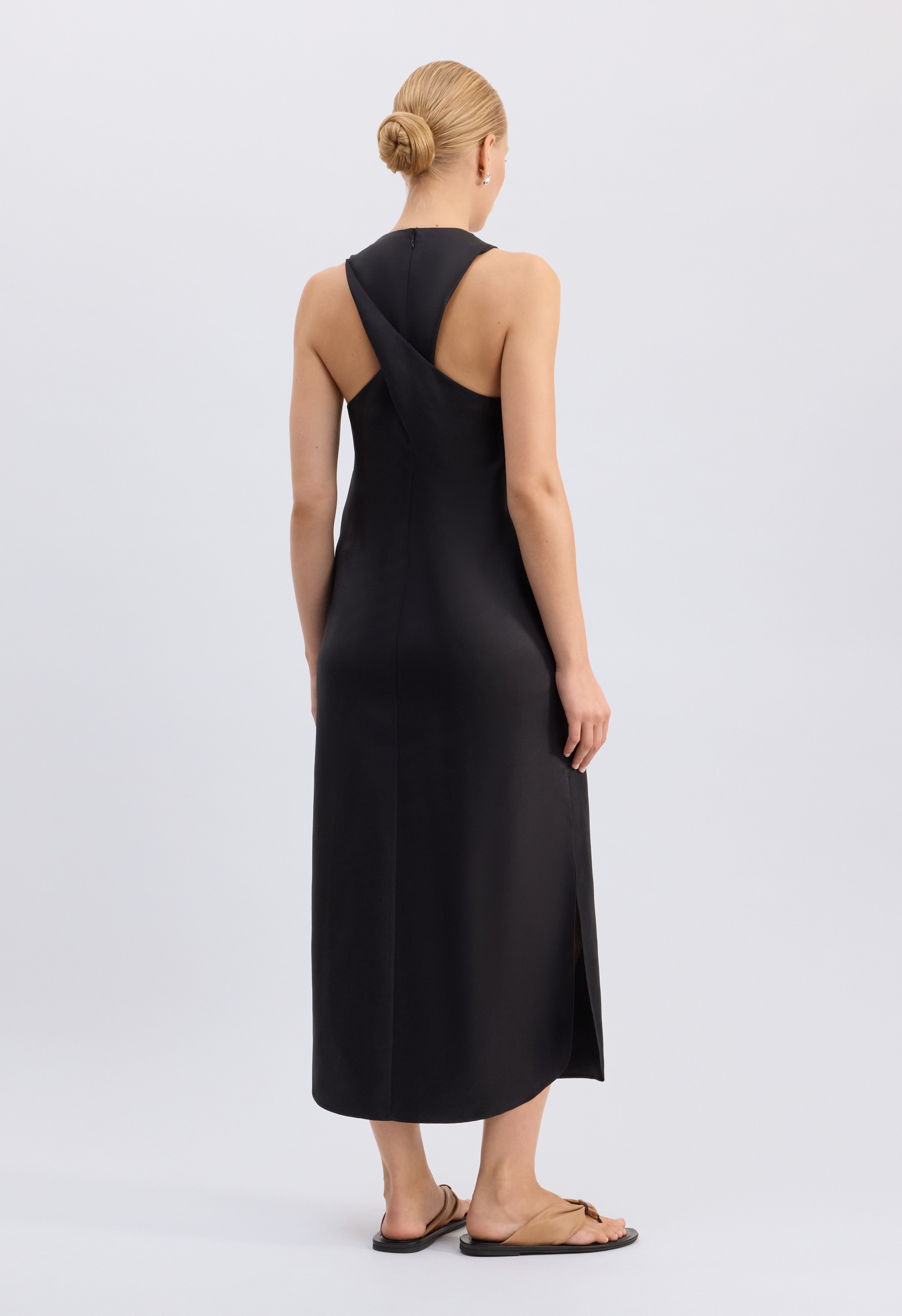 PALOMA Robe longue en soie