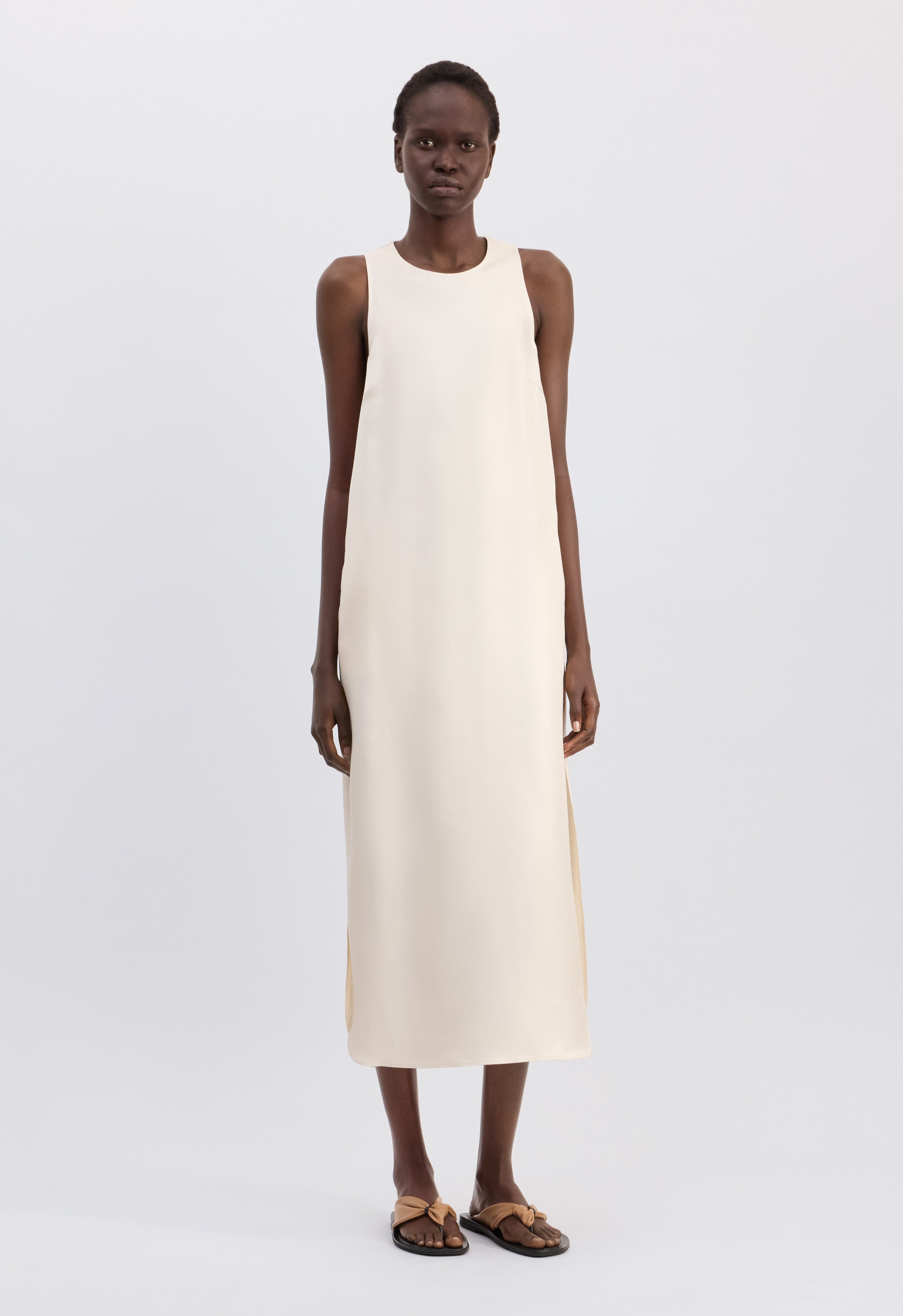 PALOMA Robe longue en soie
