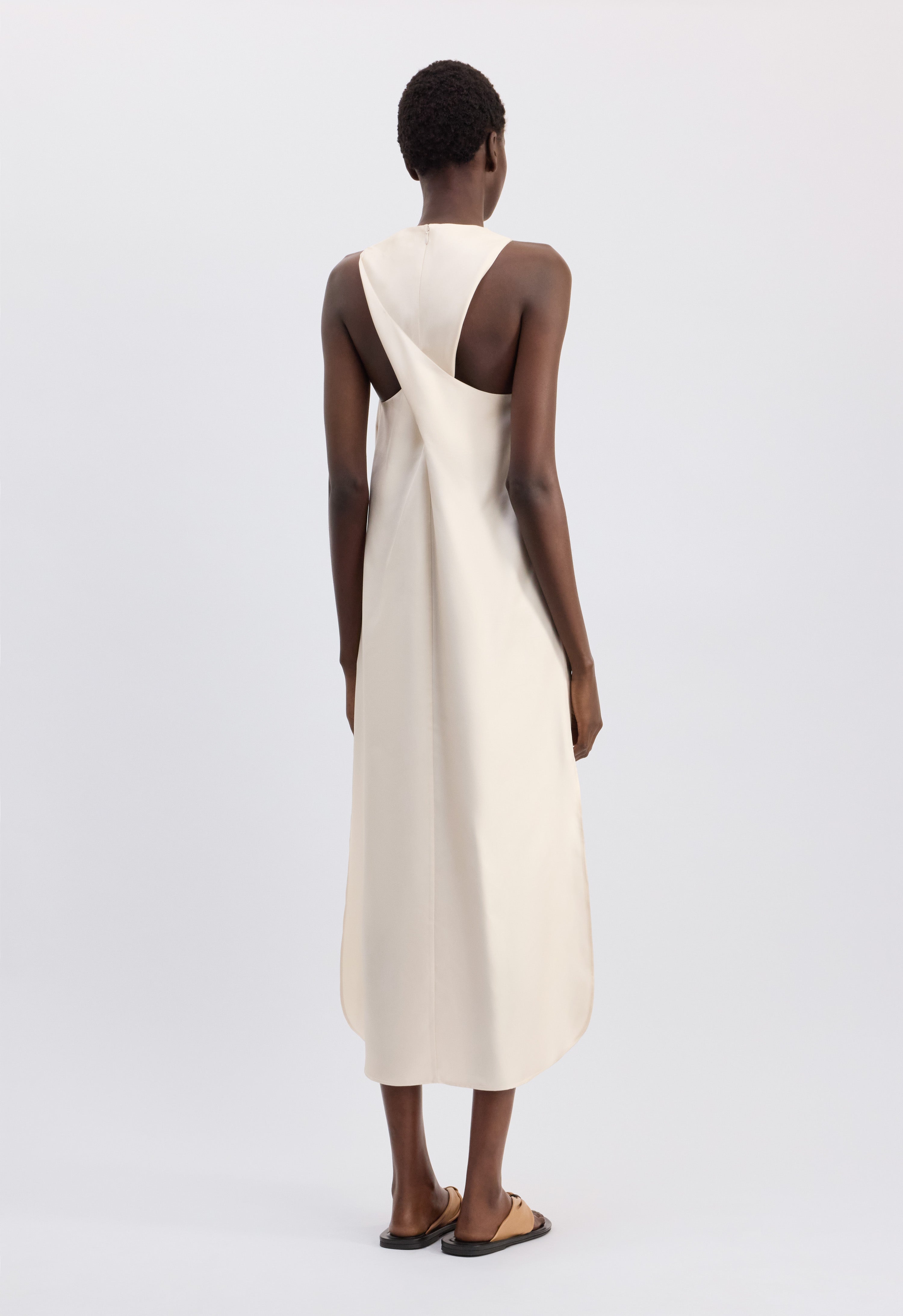 PALOMA Robe longue en soie