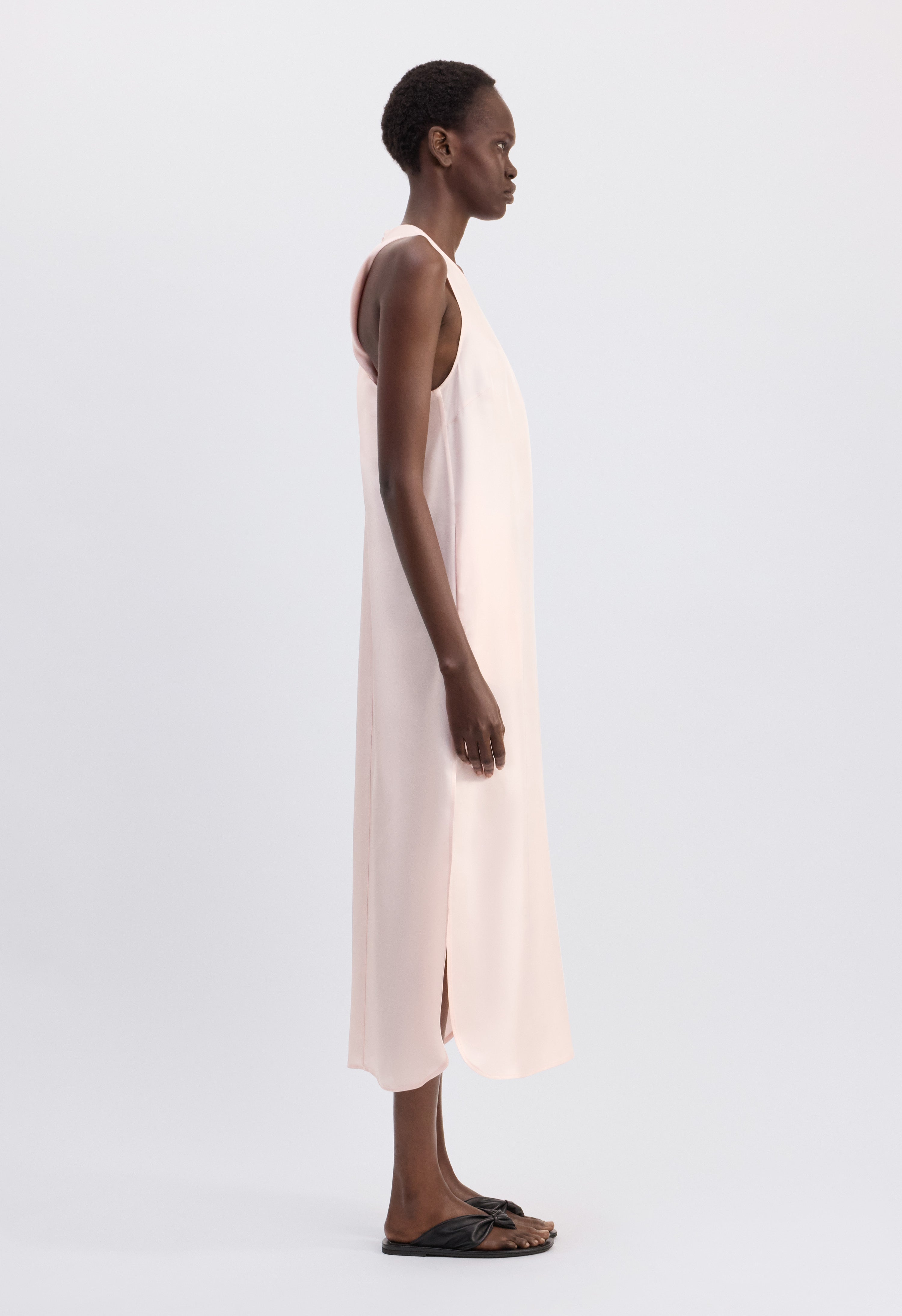 PALOMA Robe longue en soie
