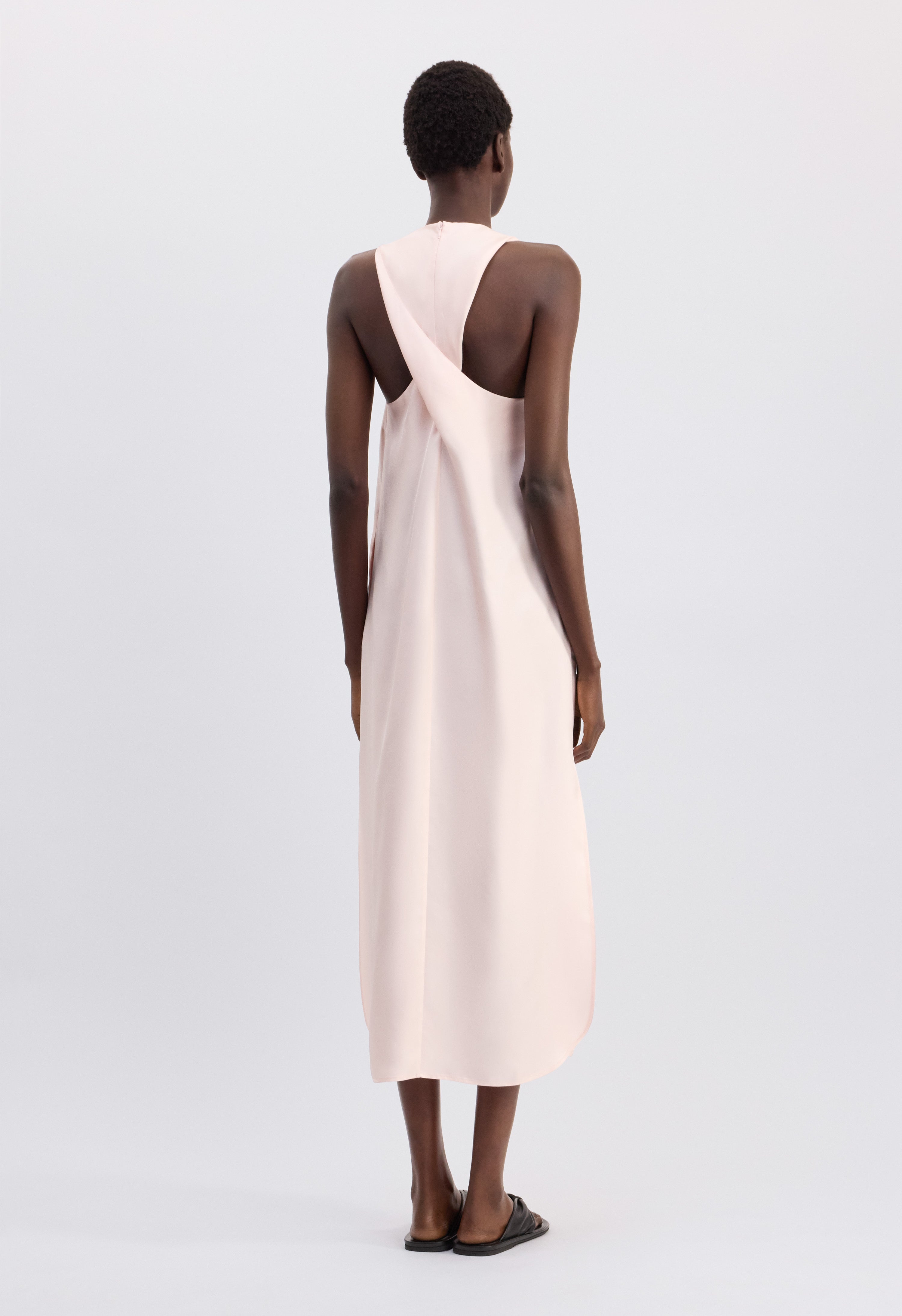 PALOMA Robe longue en soie