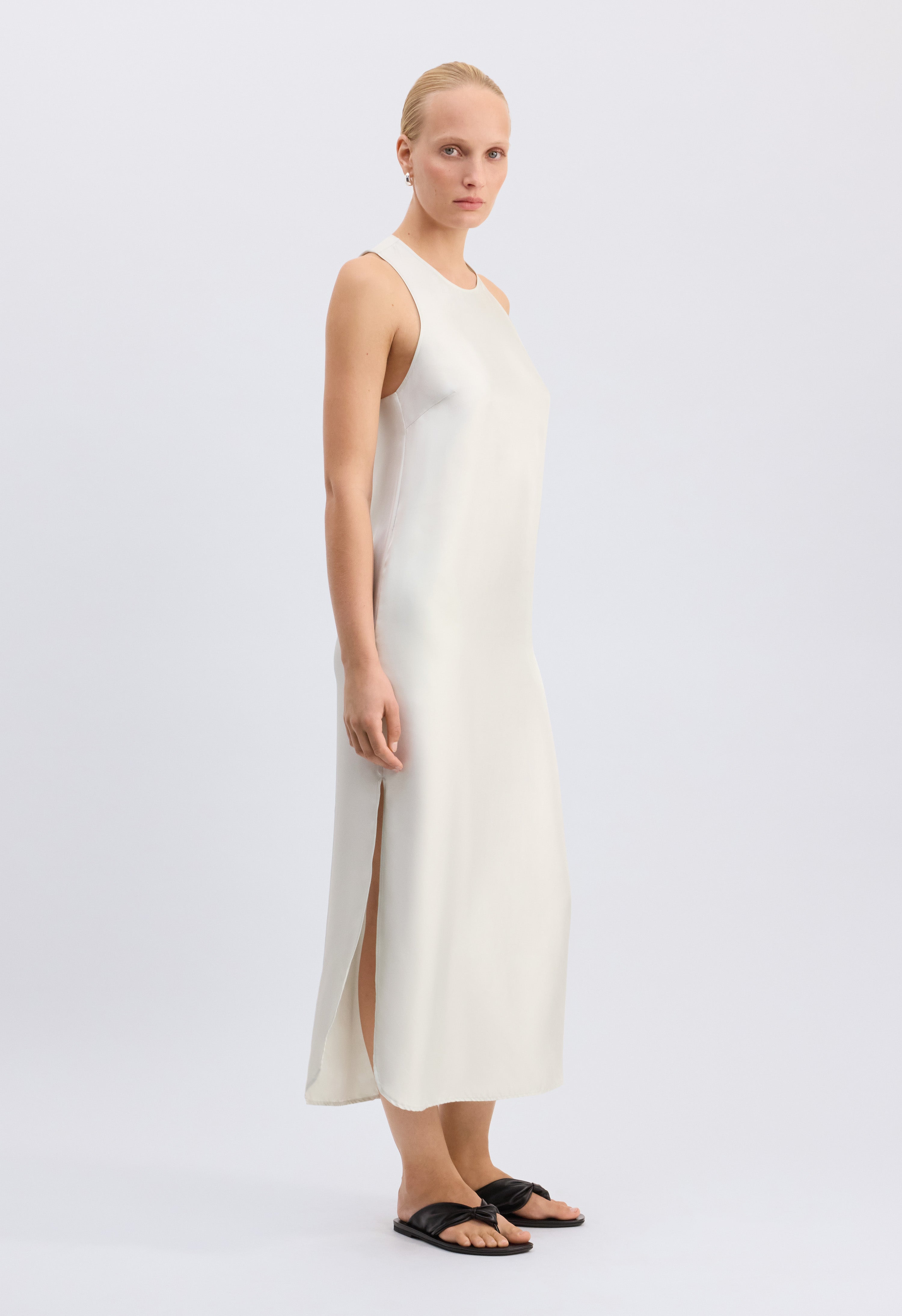 PALOMA Robe longue en soie