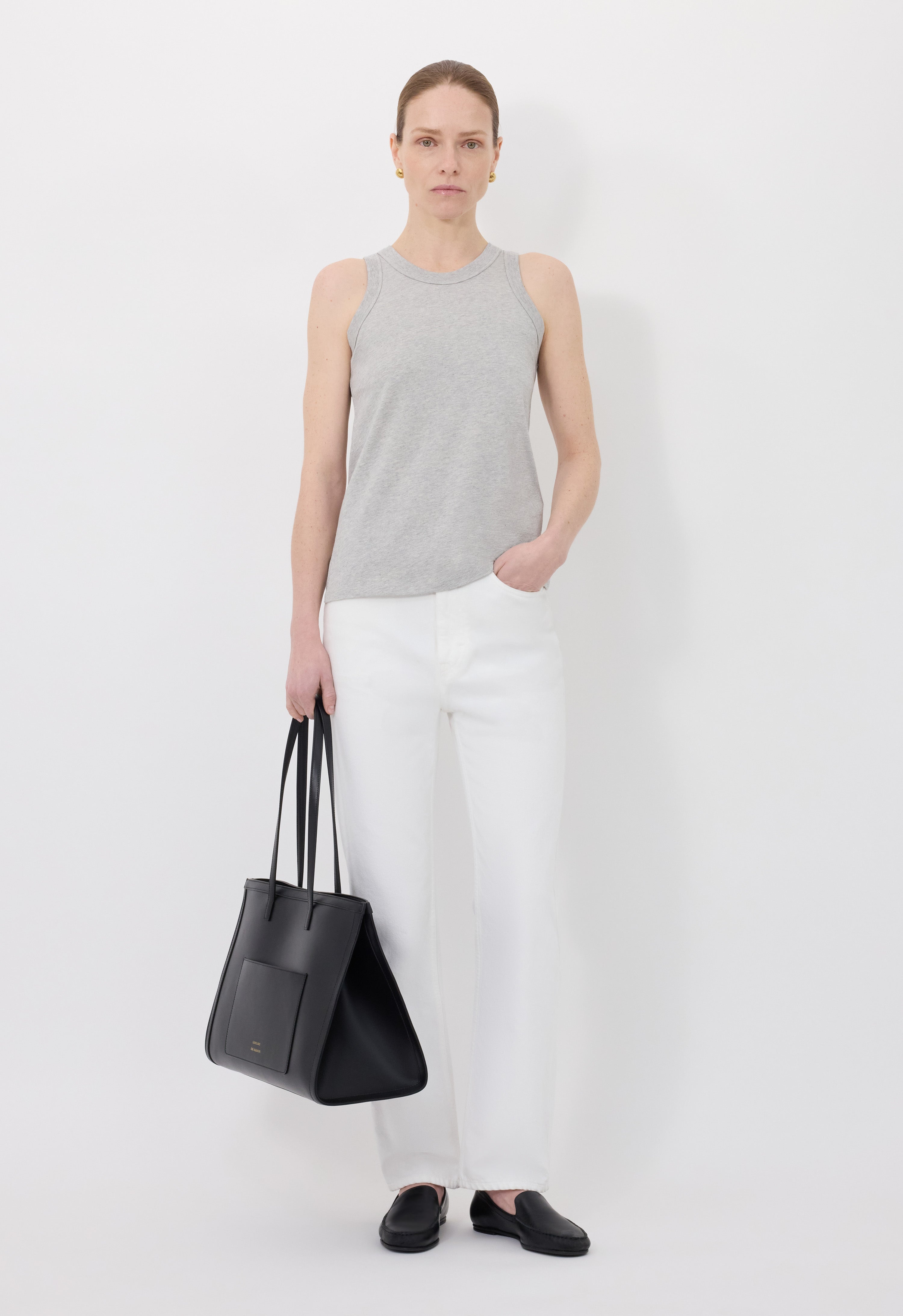 POSO LDS Supima cotton Tank top