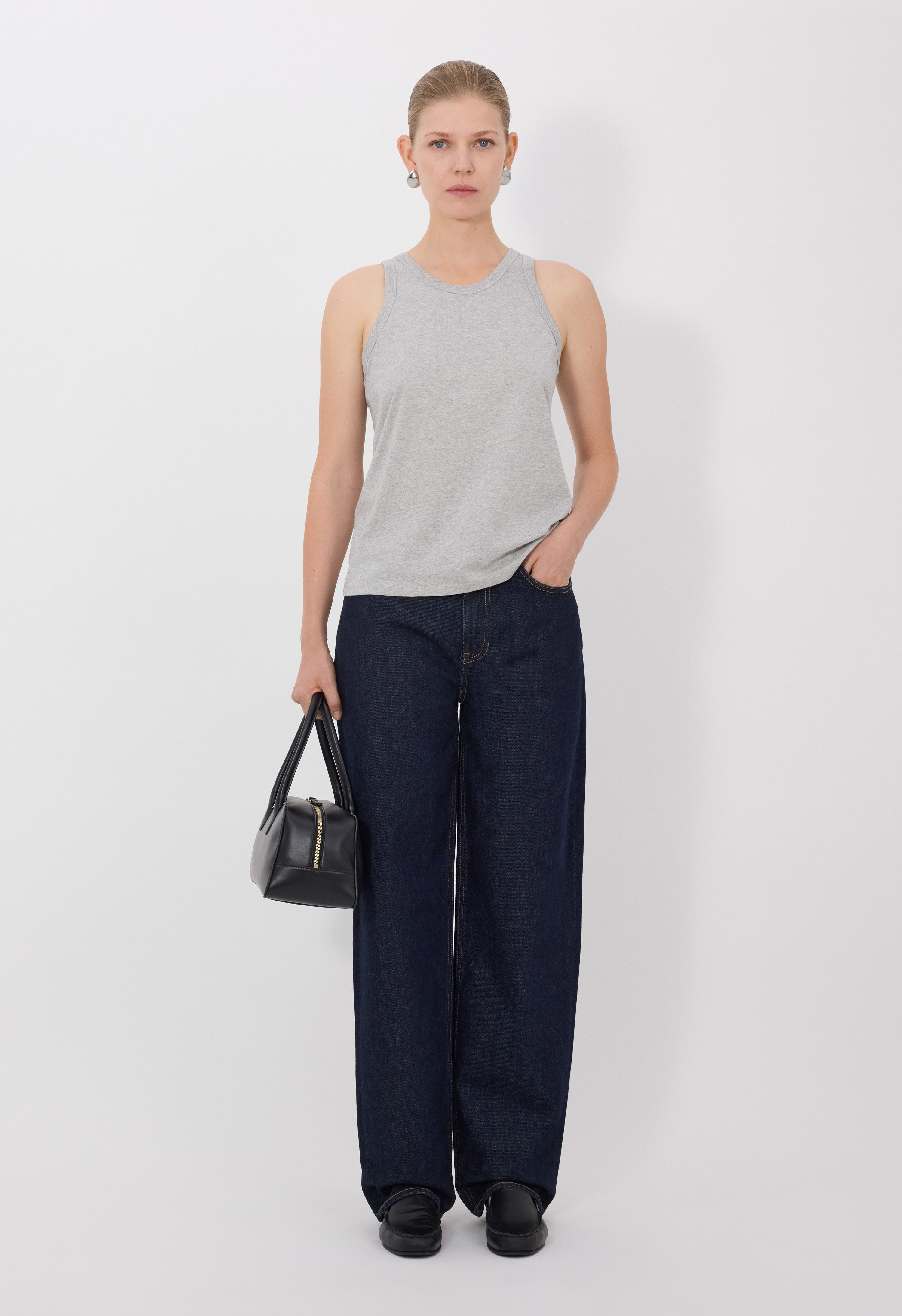 POSO LDS Supima cotton Tank top