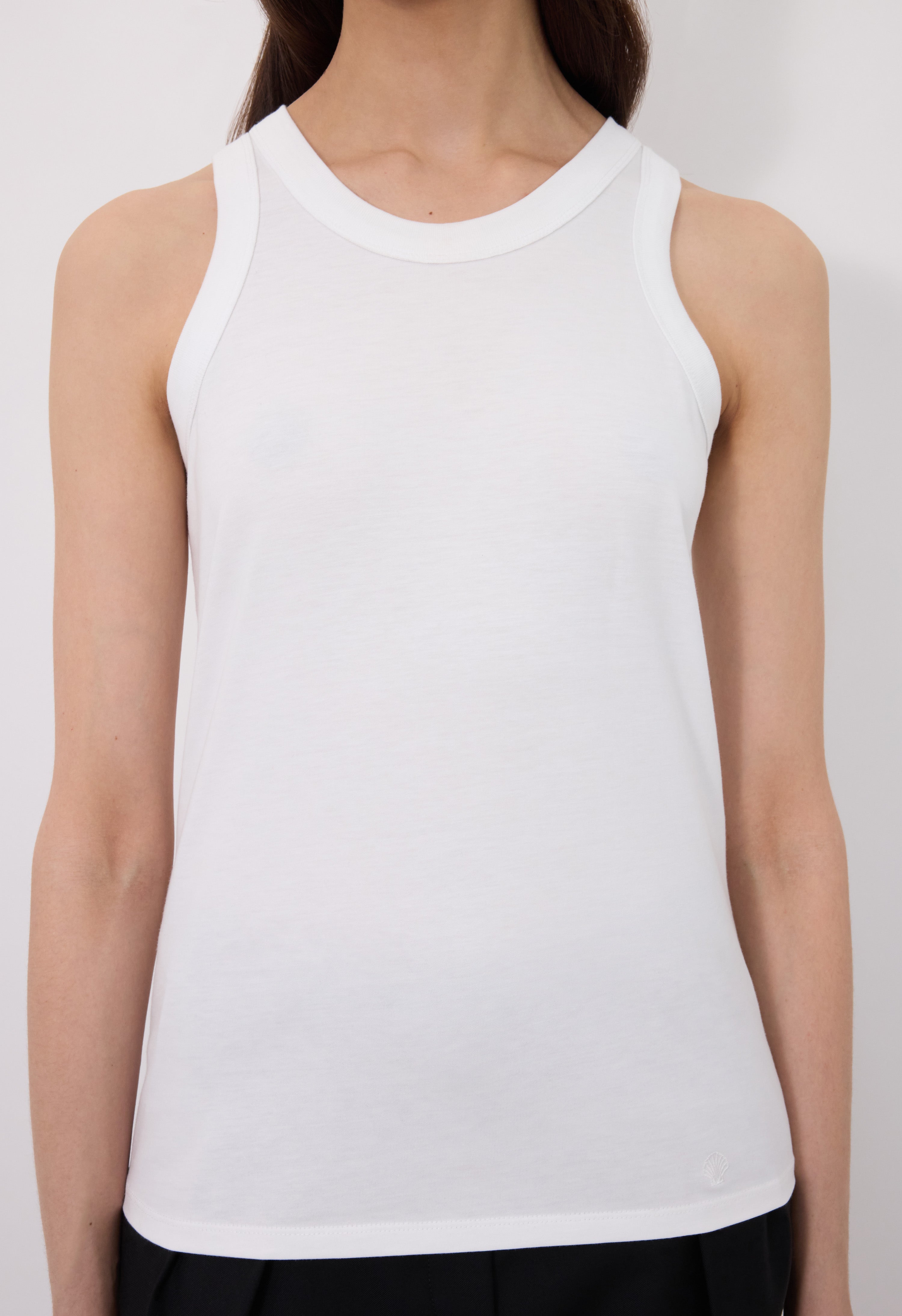 POSO LDS Supima cotton Tank top