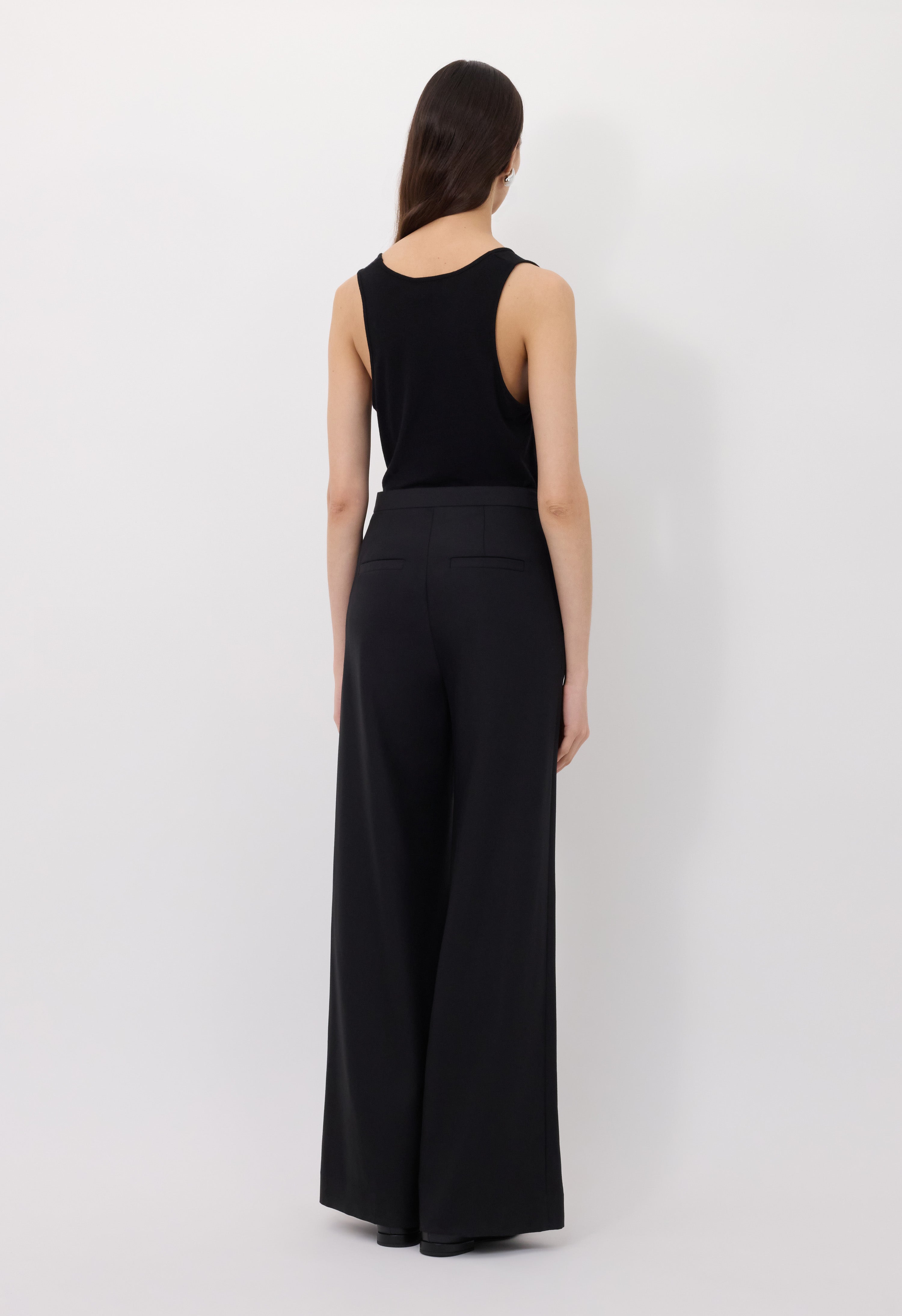 PRATT Buckle waistband trousers