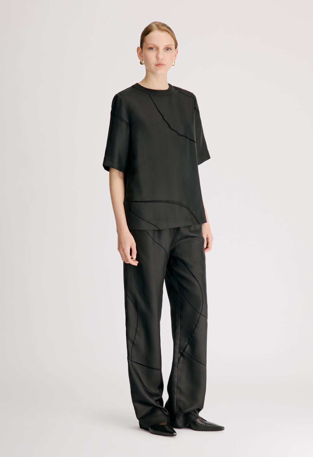 REMO Silk twill top